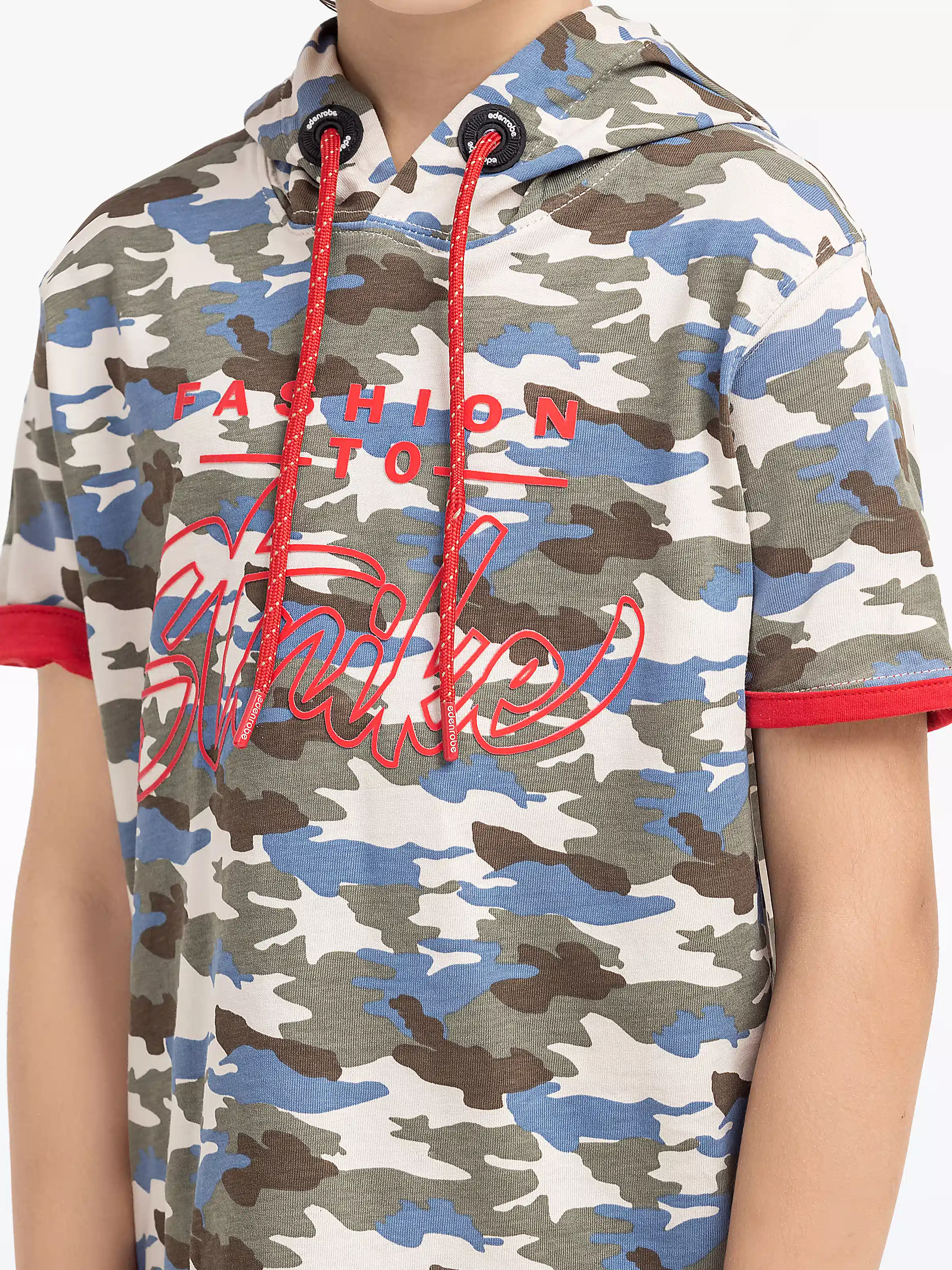 Hooded Tee Co-Ord Set - EBTCS5-006 - Image 3