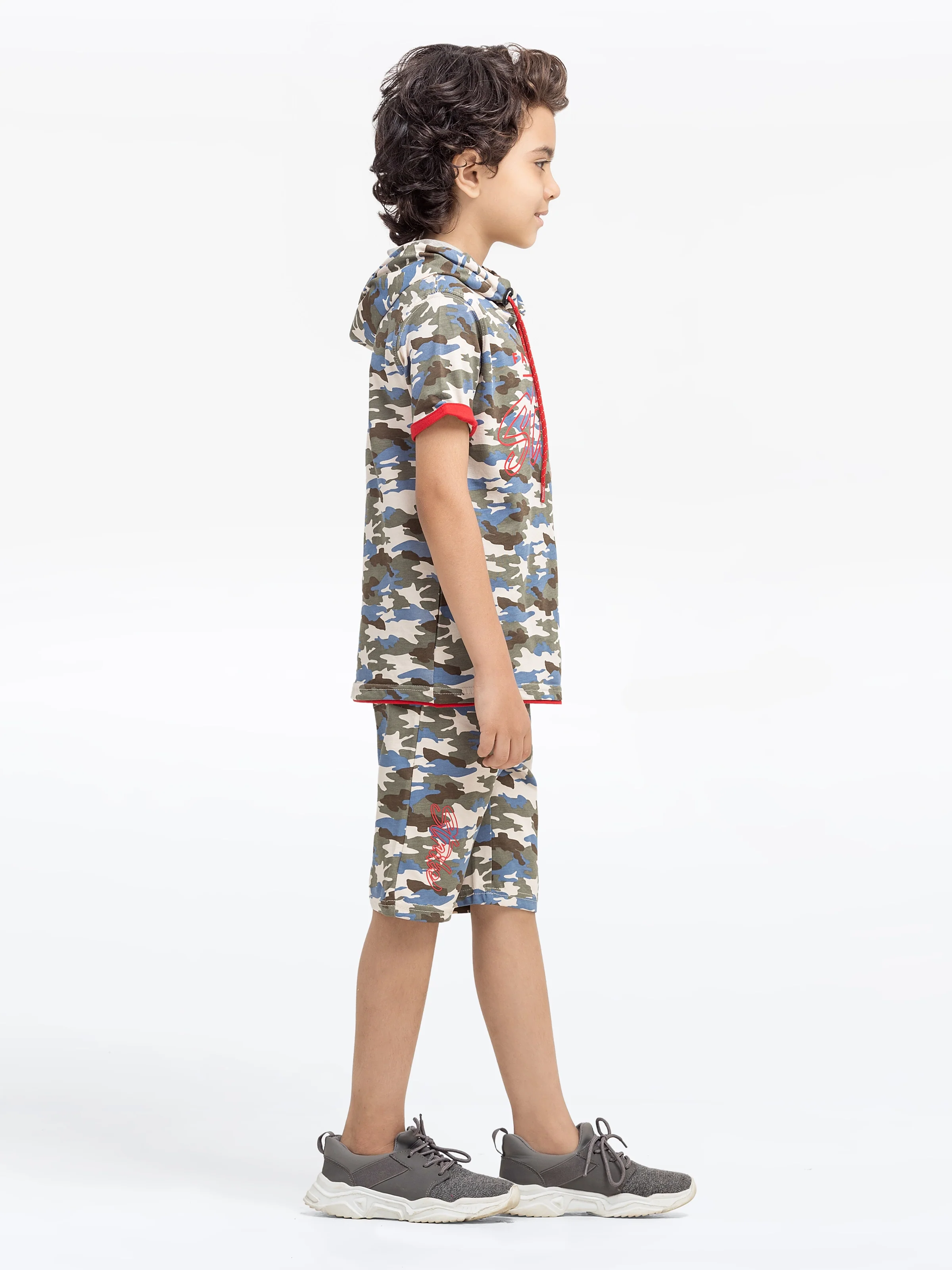 Hooded Tee Co-Ord Set - EBTCS5-006 - Image 4