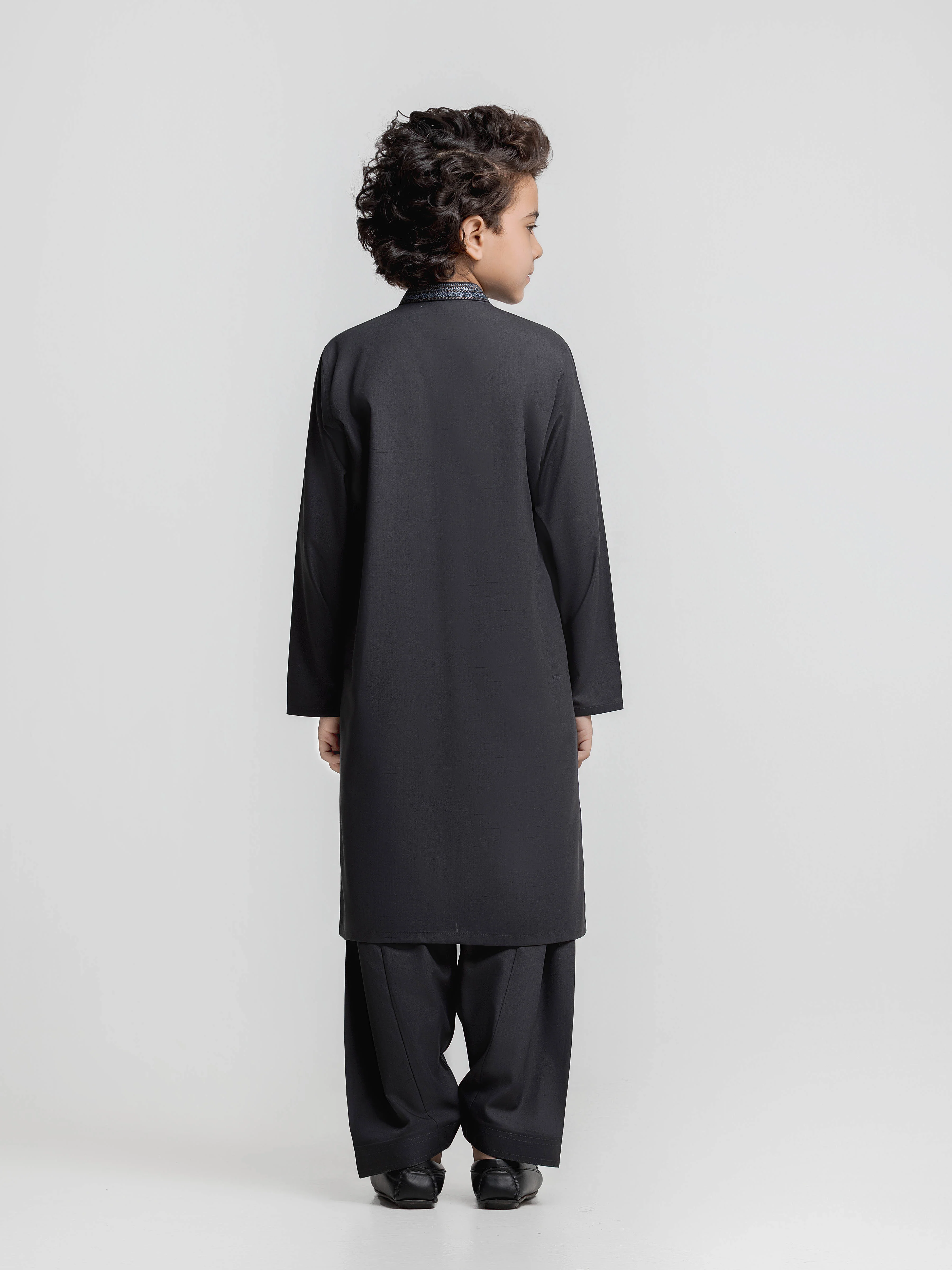 Embroidered Blended Shalwar Kameez - EBTKS6-4106 - Image 5