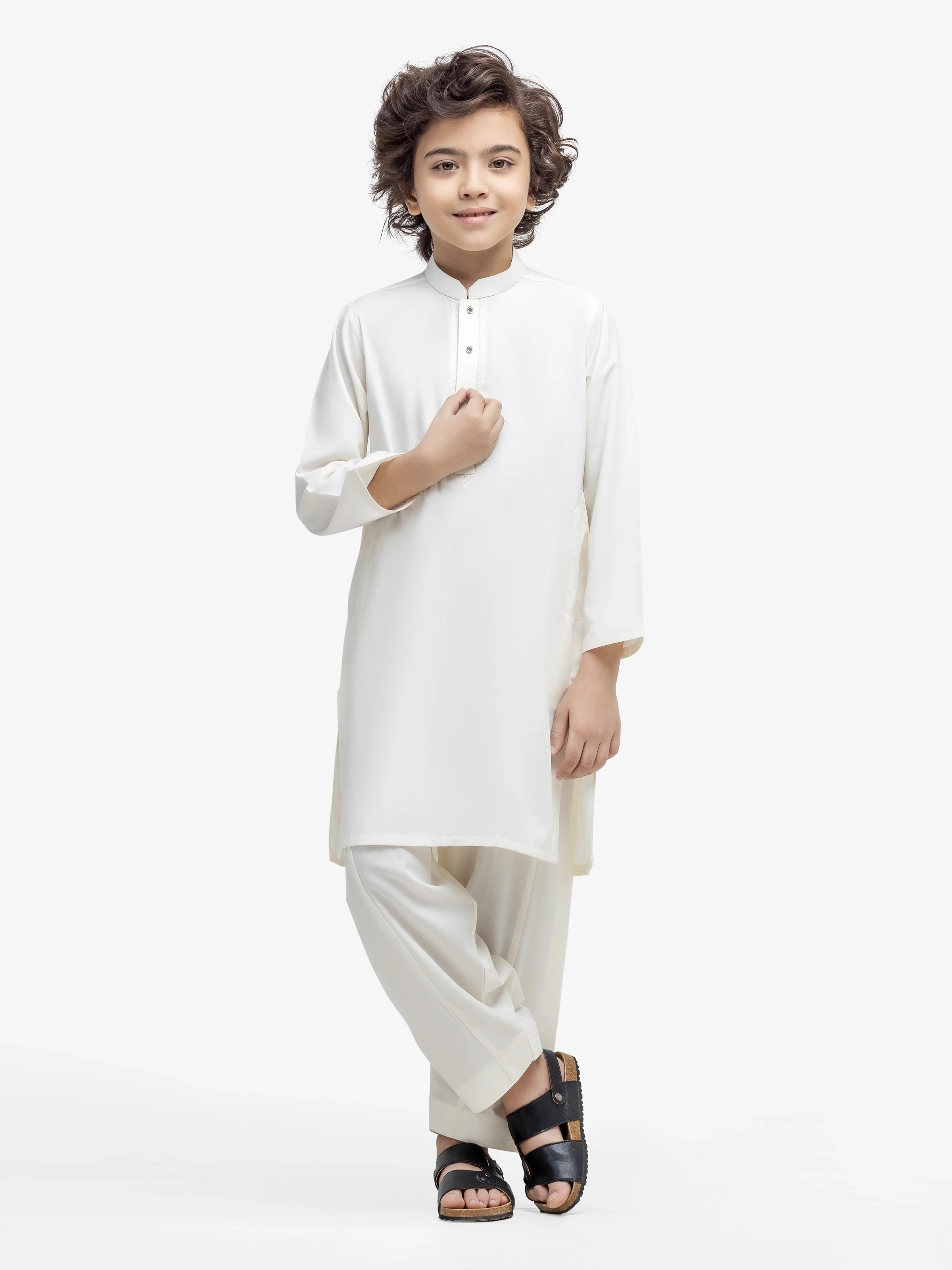 Embroidered Blended Shalwar Kameez - EBTKS25-4005