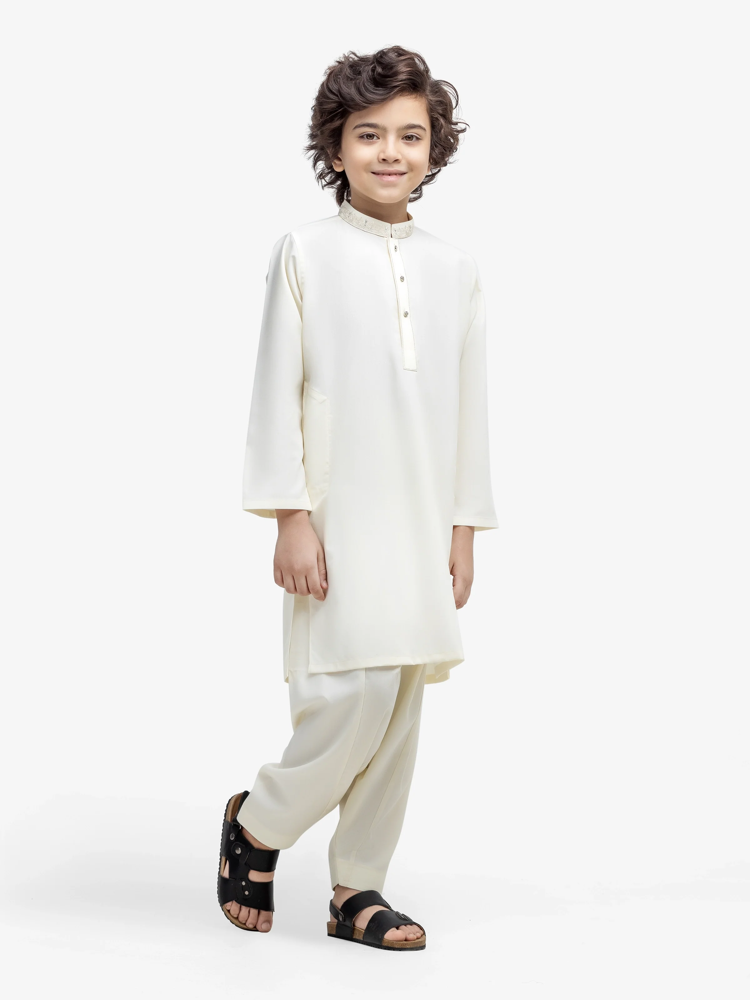 Embroidered Blended Shalwar Kameez - EBTKS25-4006 - Image 4