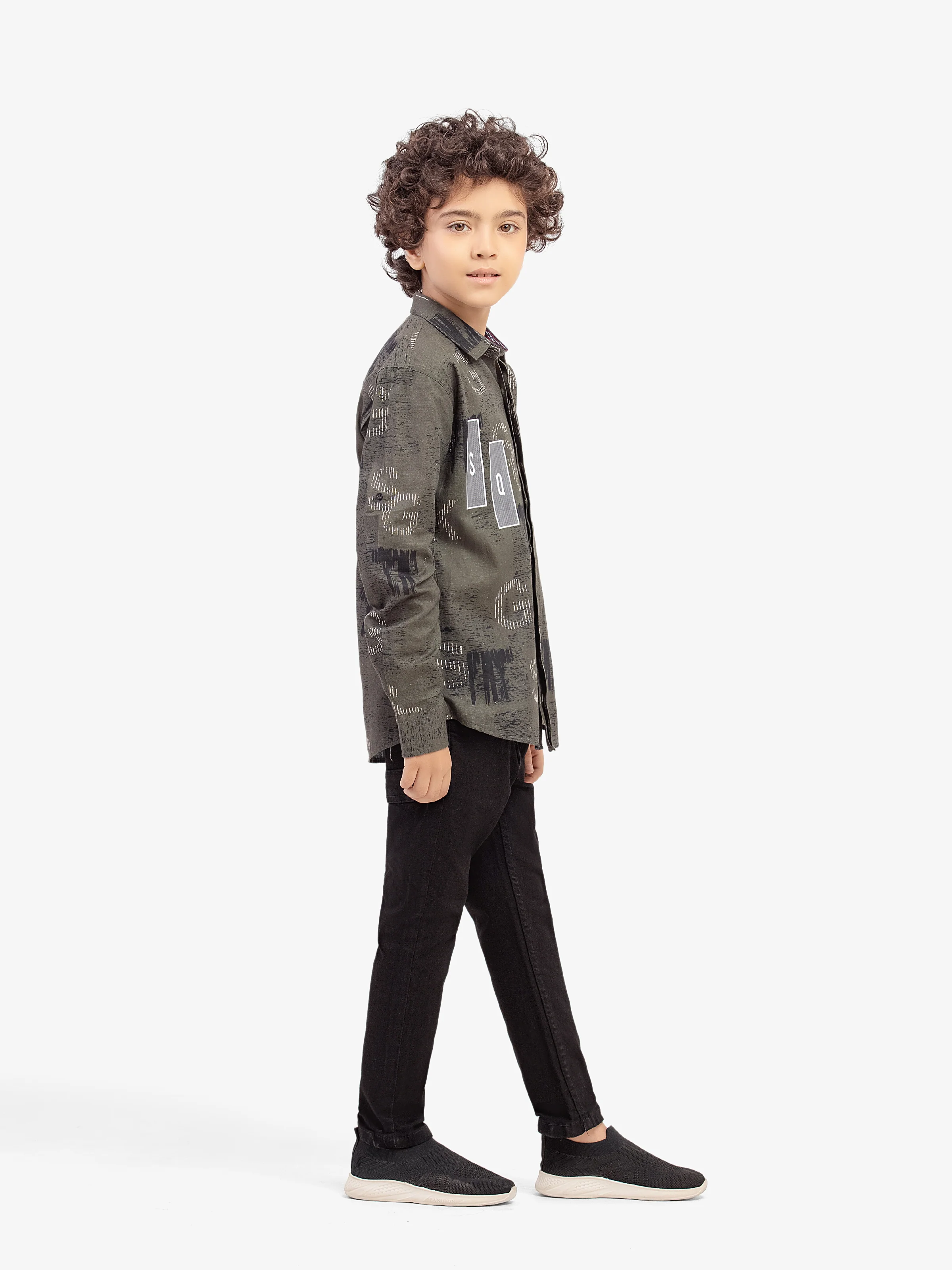 Printed Shirt - EBTS5-27633 - Image 4