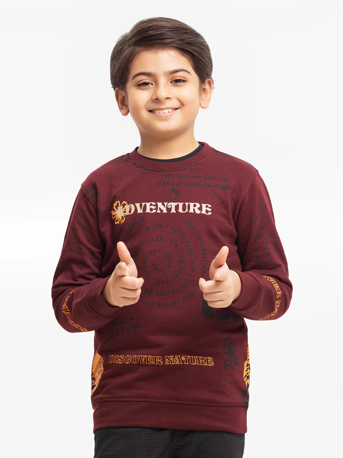 Crew Neck Adventure Sweatshirt - EBTSS23-003