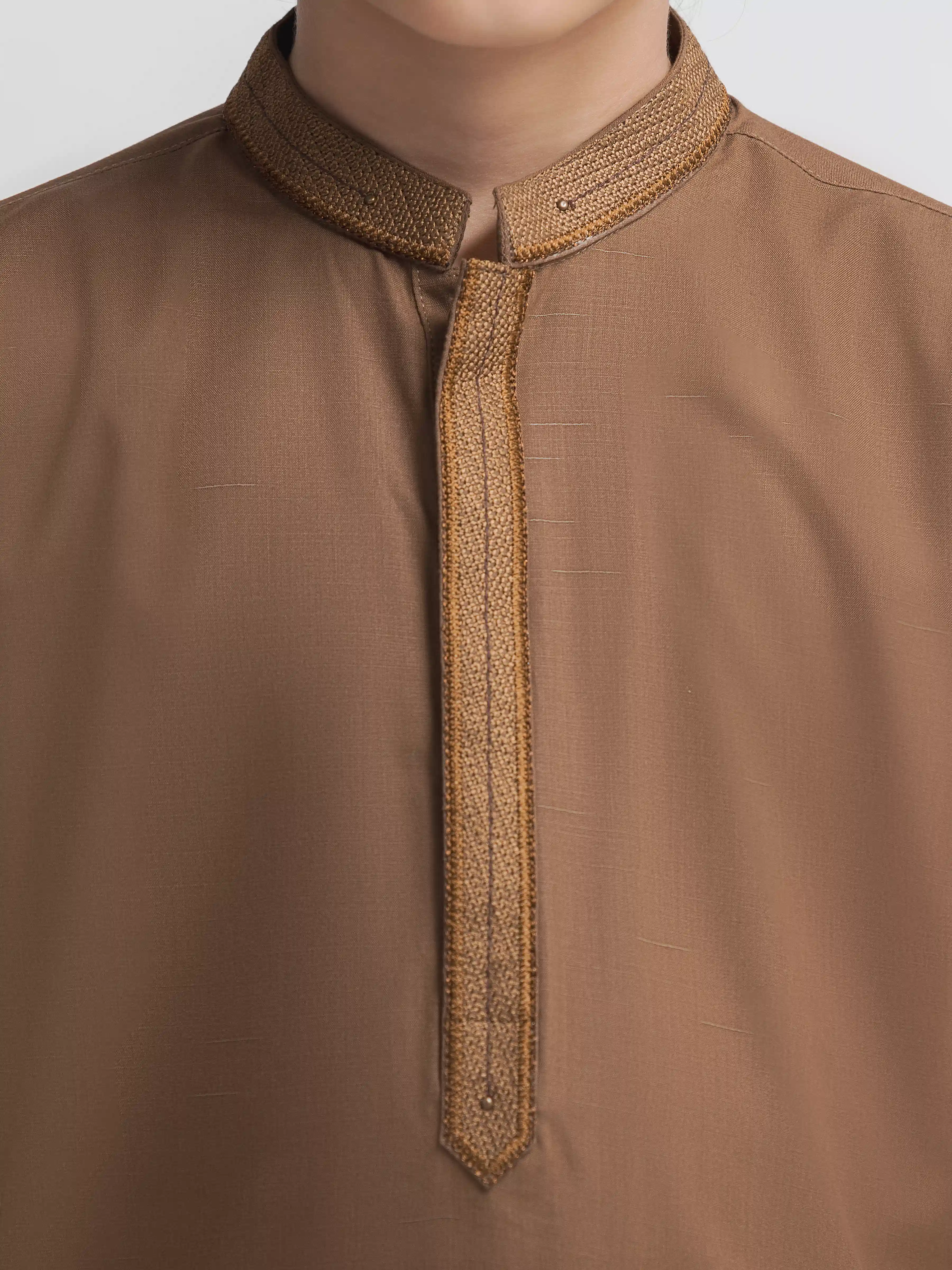 Embroidered Blended Shalwar Kameez - EBTKS6-4105 - Image 3