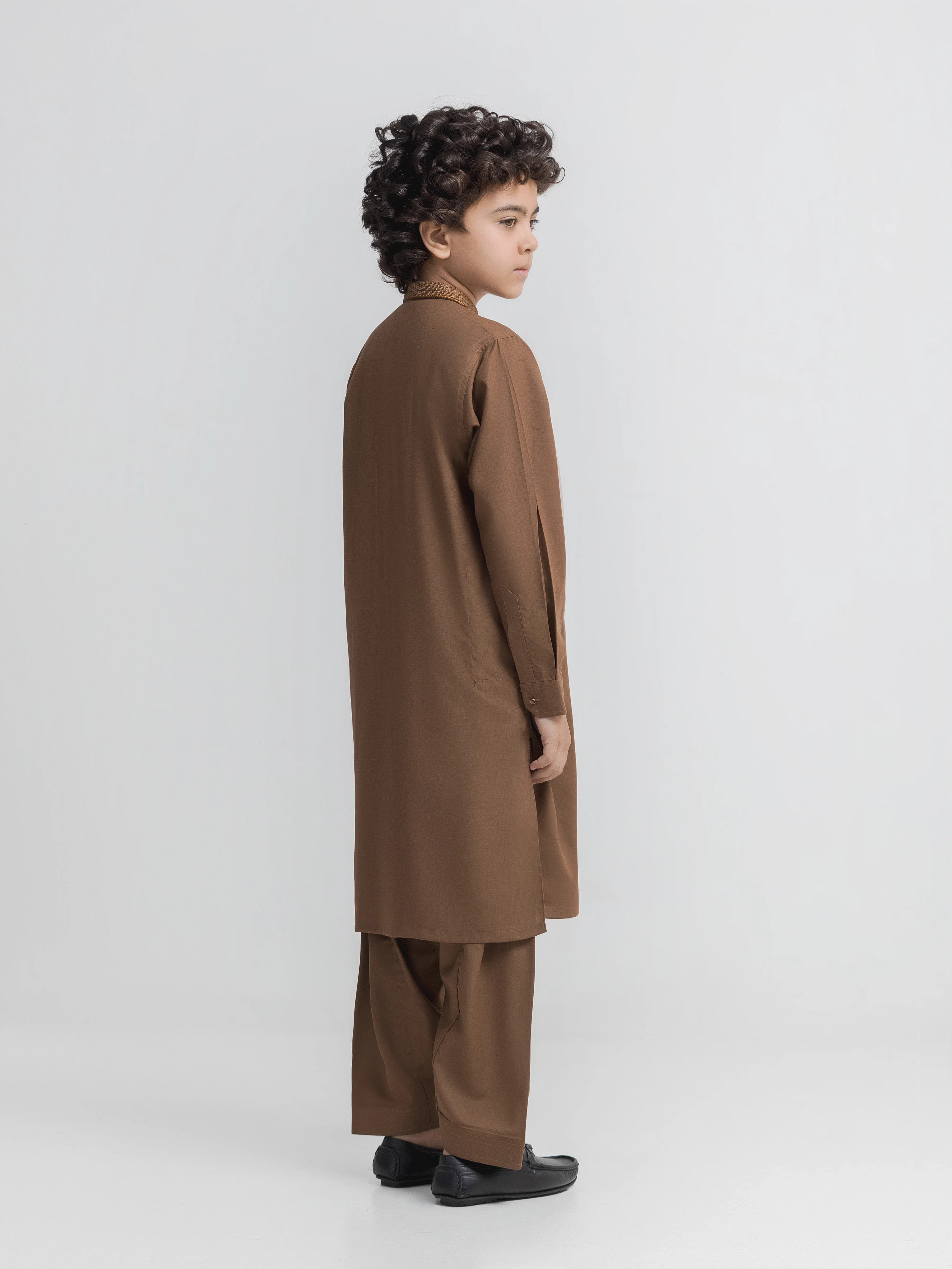 Embroidered Blended Shalwar Kameez - EBTKS6-4105 - Image 4