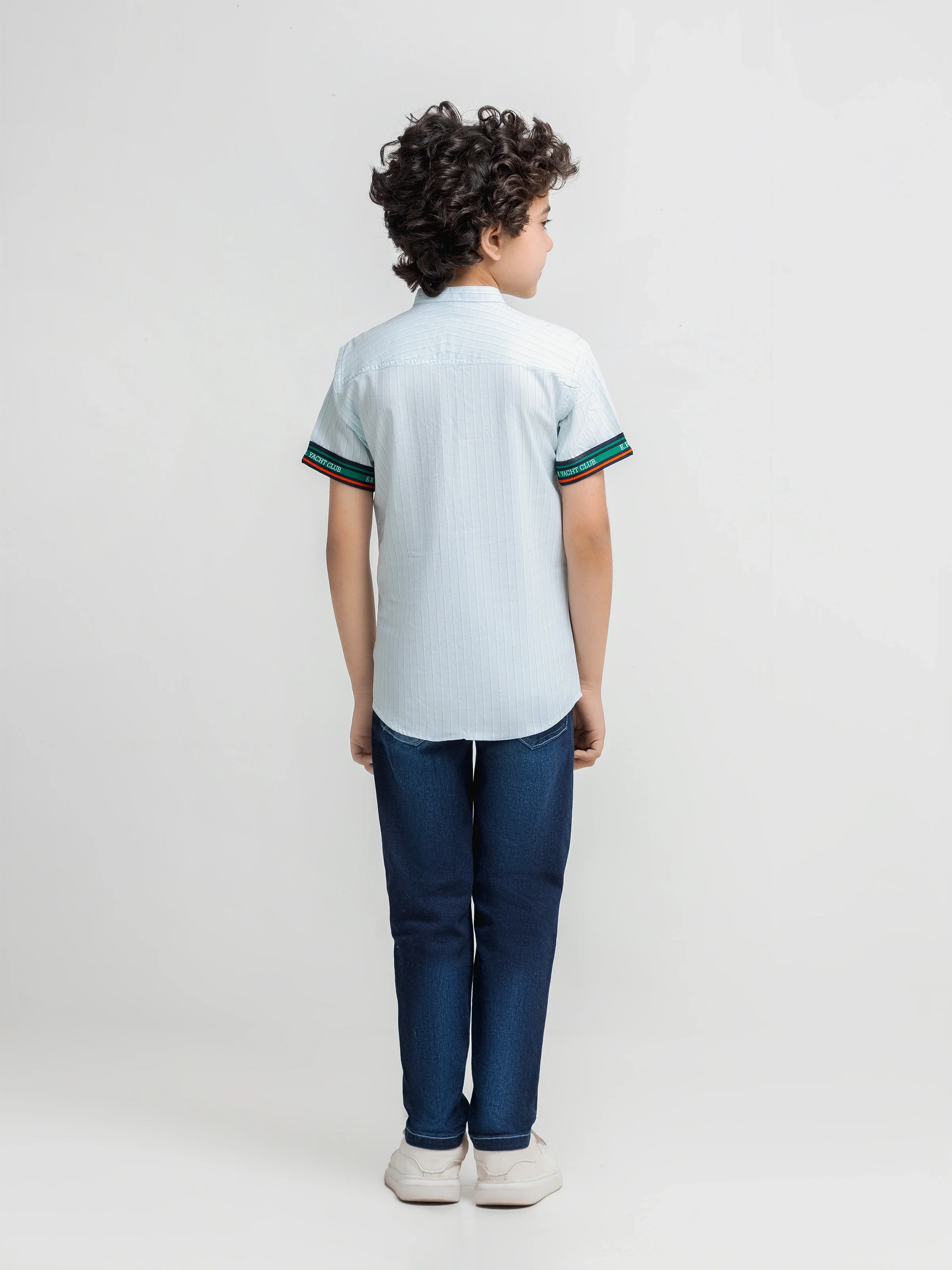 Half Sleeves Printed Shirt - EBTSH6-27684 - Image 5