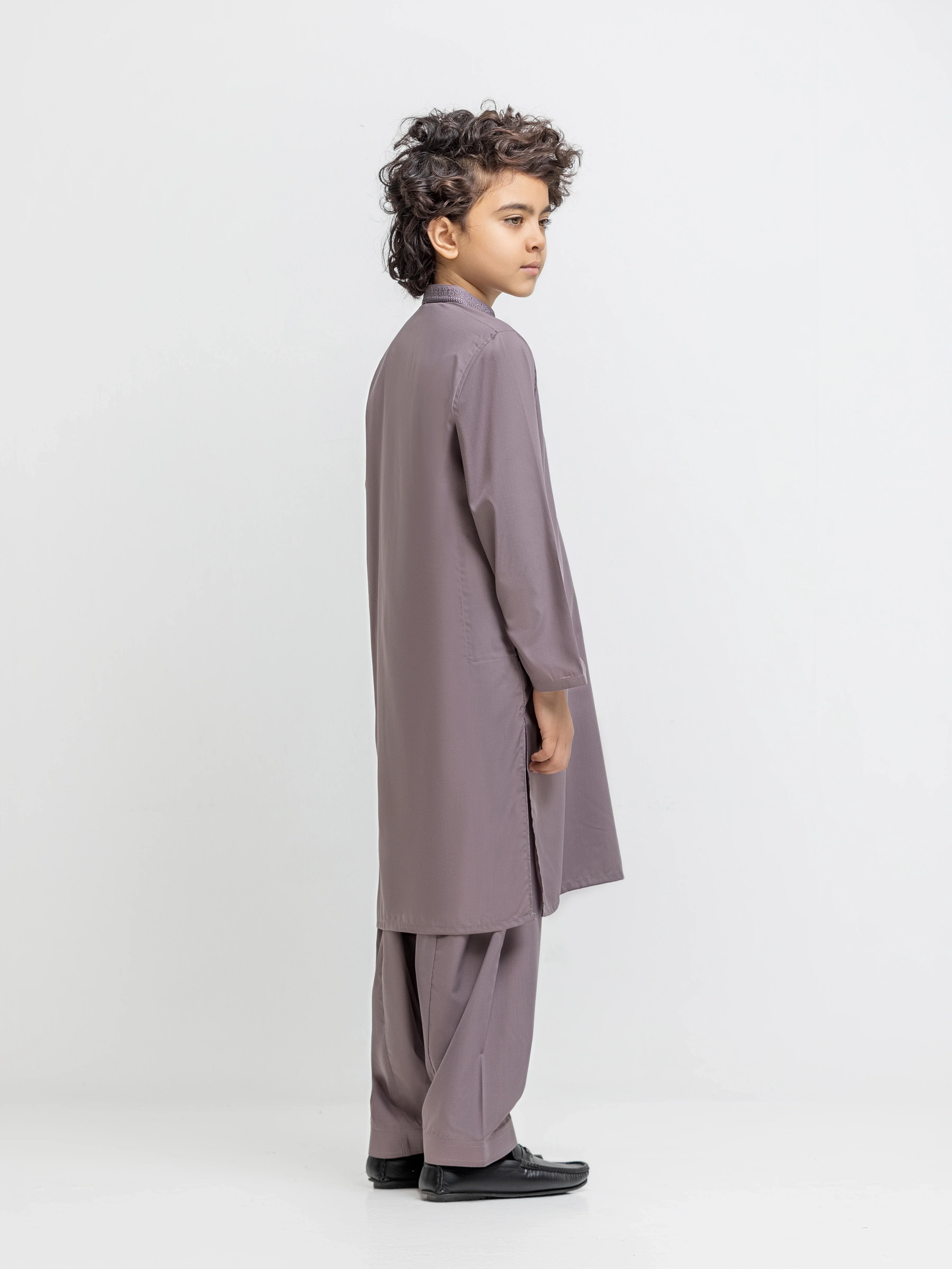Embroidered Blended Shalwar Kameez - EBTKS5-4066 - Image 4