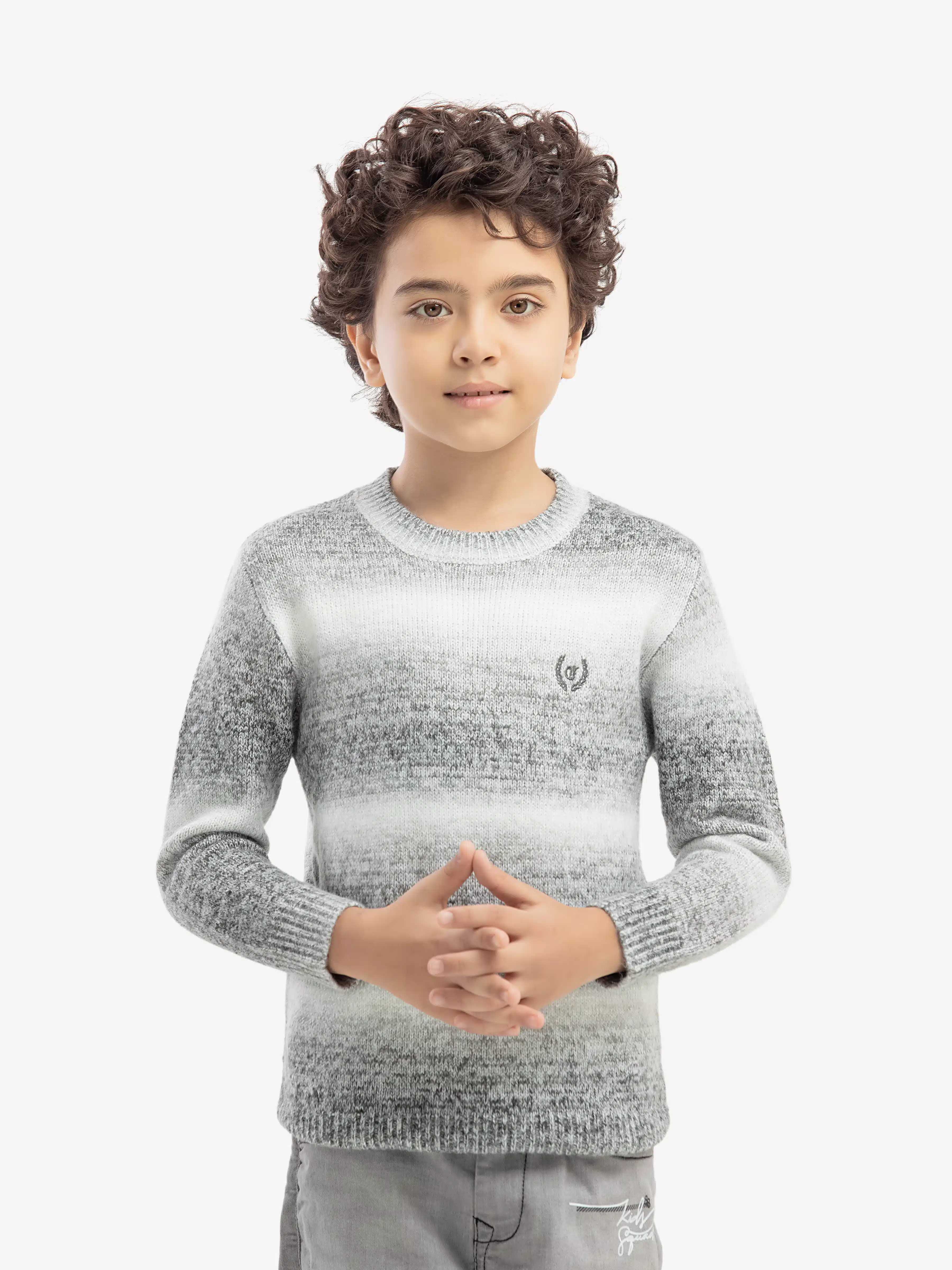 Crew Neck Woolen Sweater - EBTSWT5-002