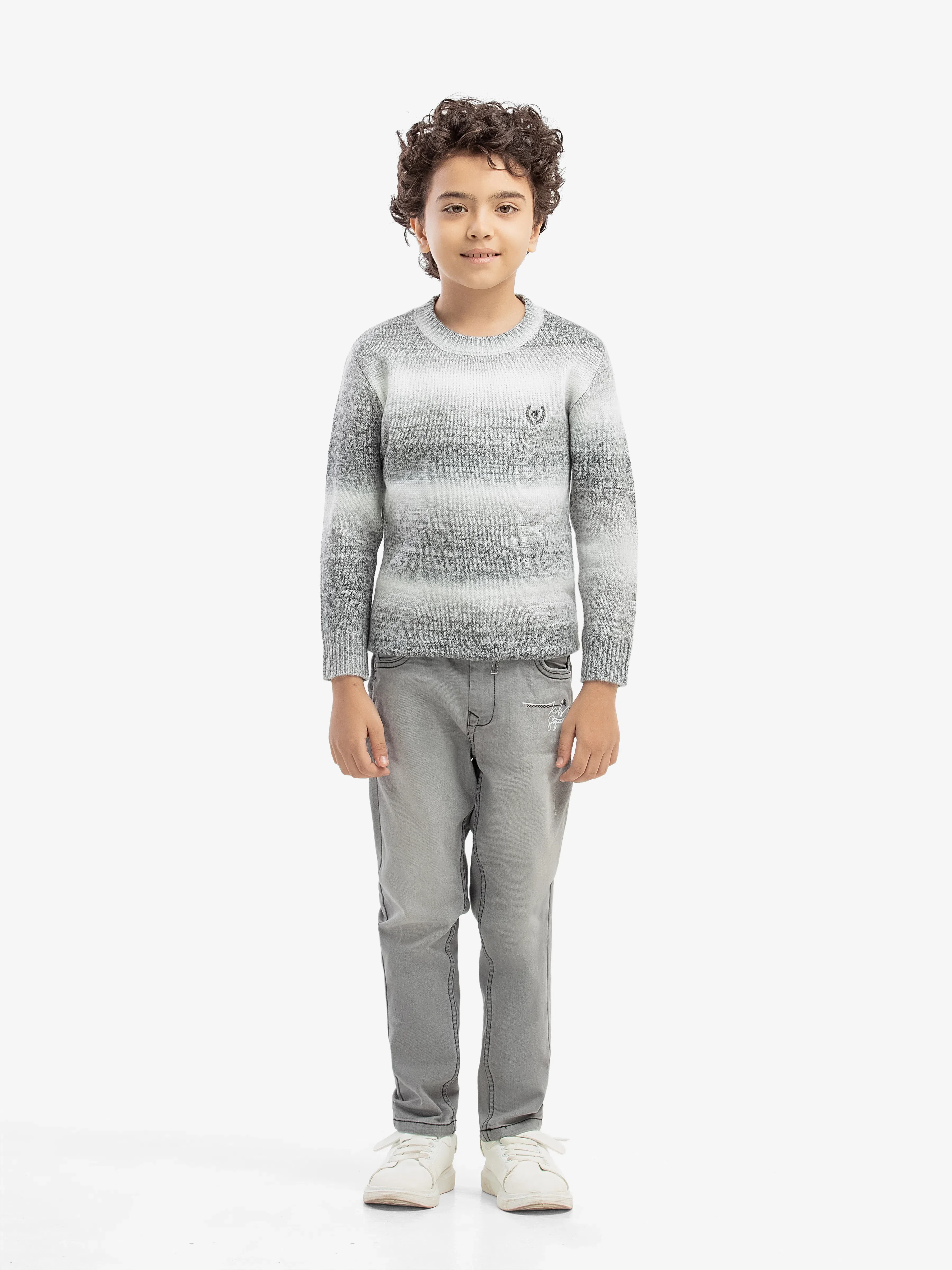 Crew Neck Woolen Sweater - EBTSWT5-002 - Image 3
