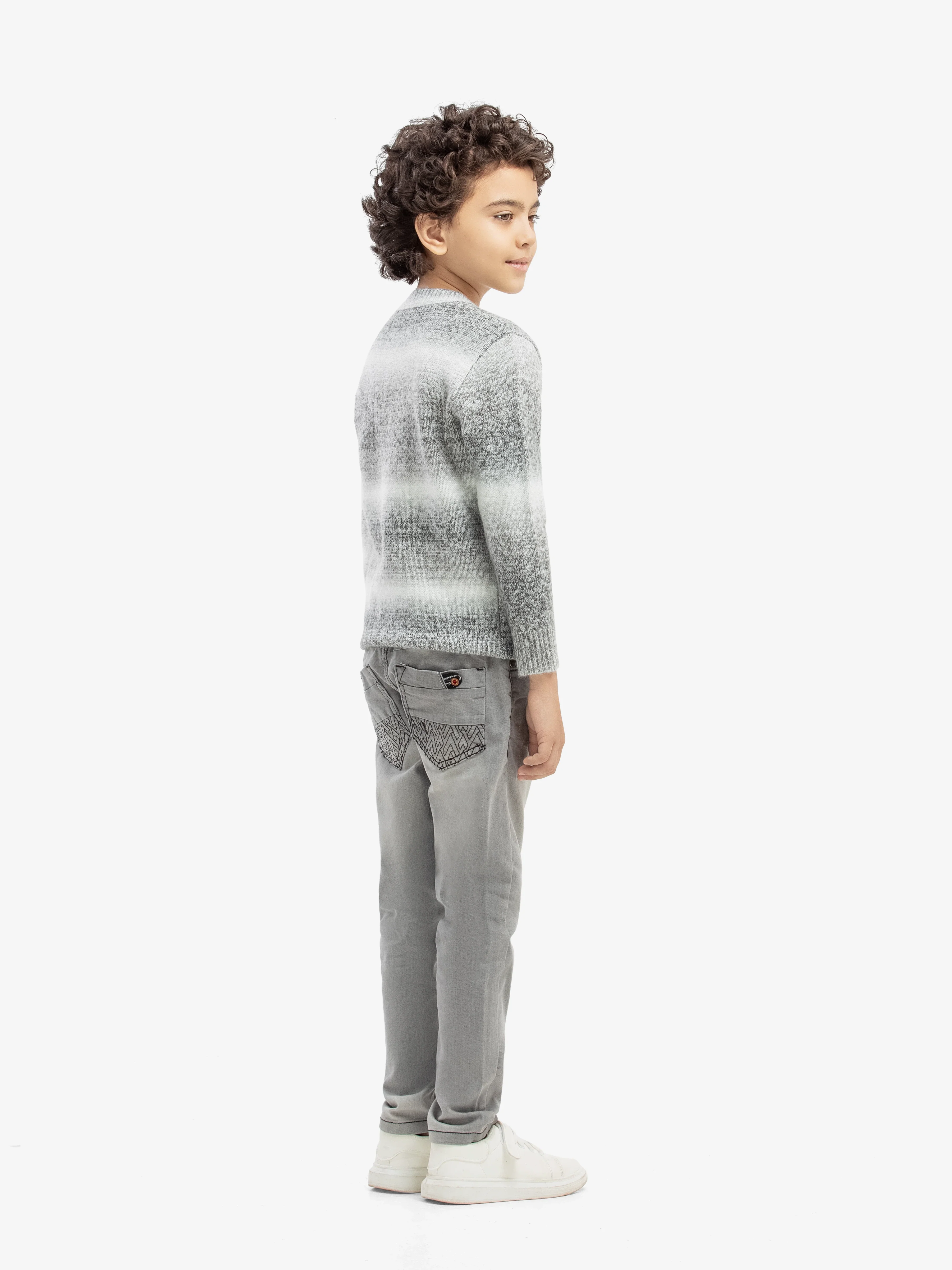 Crew Neck Woolen Sweater - EBTSWT5-002 - Image 5