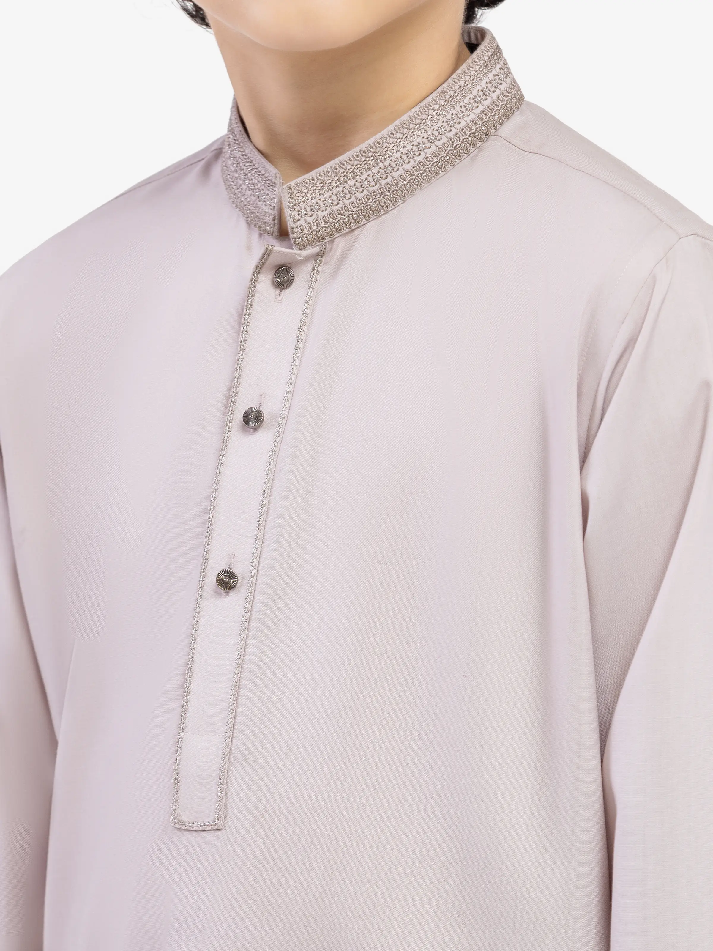 Embroidered Blended Shalwar Kameez - EBTKS5-4036 - Image 3
