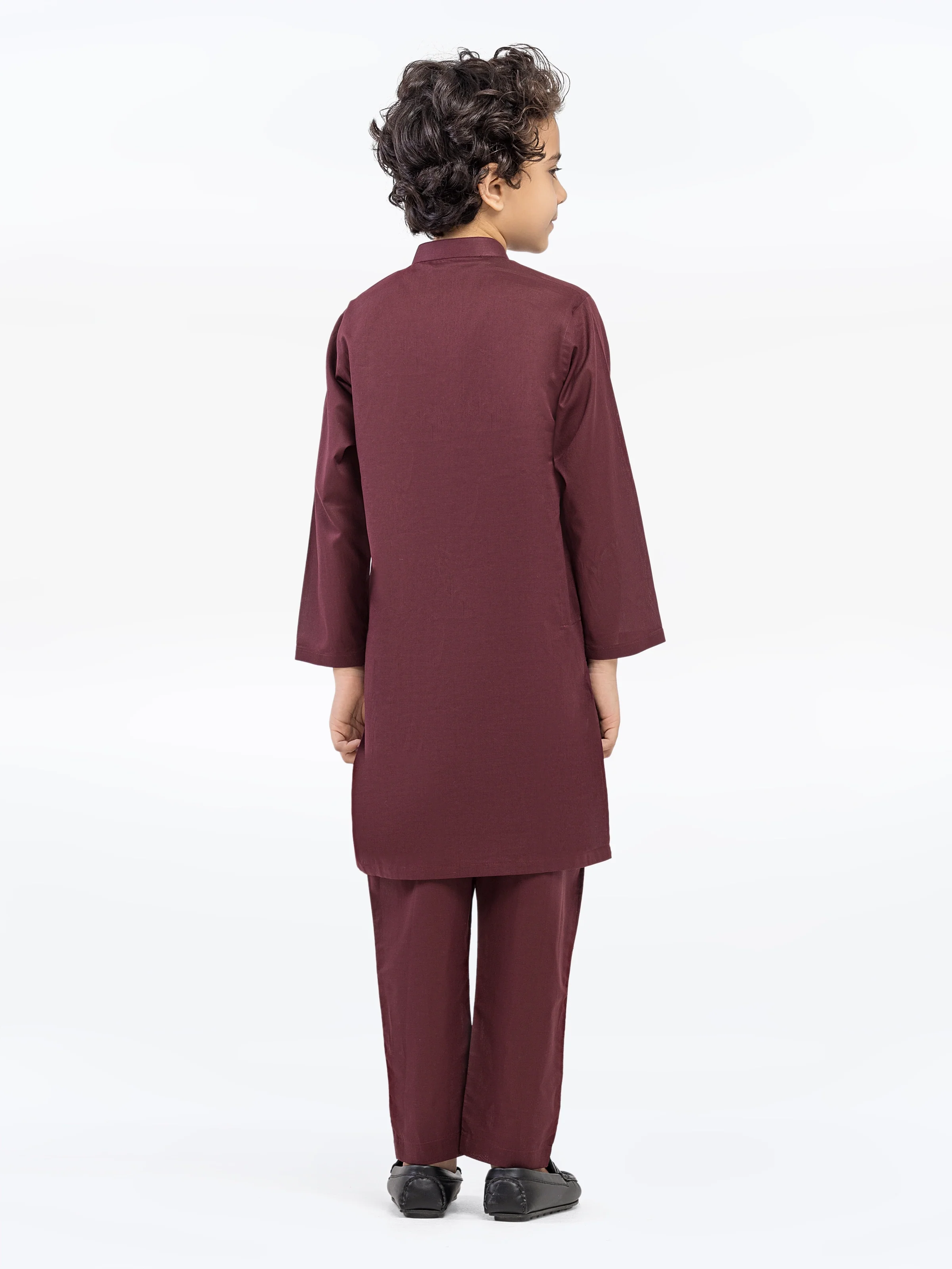 Embroidered Cotton Kurta Pajama - EBTKP5-023 - Image 5
