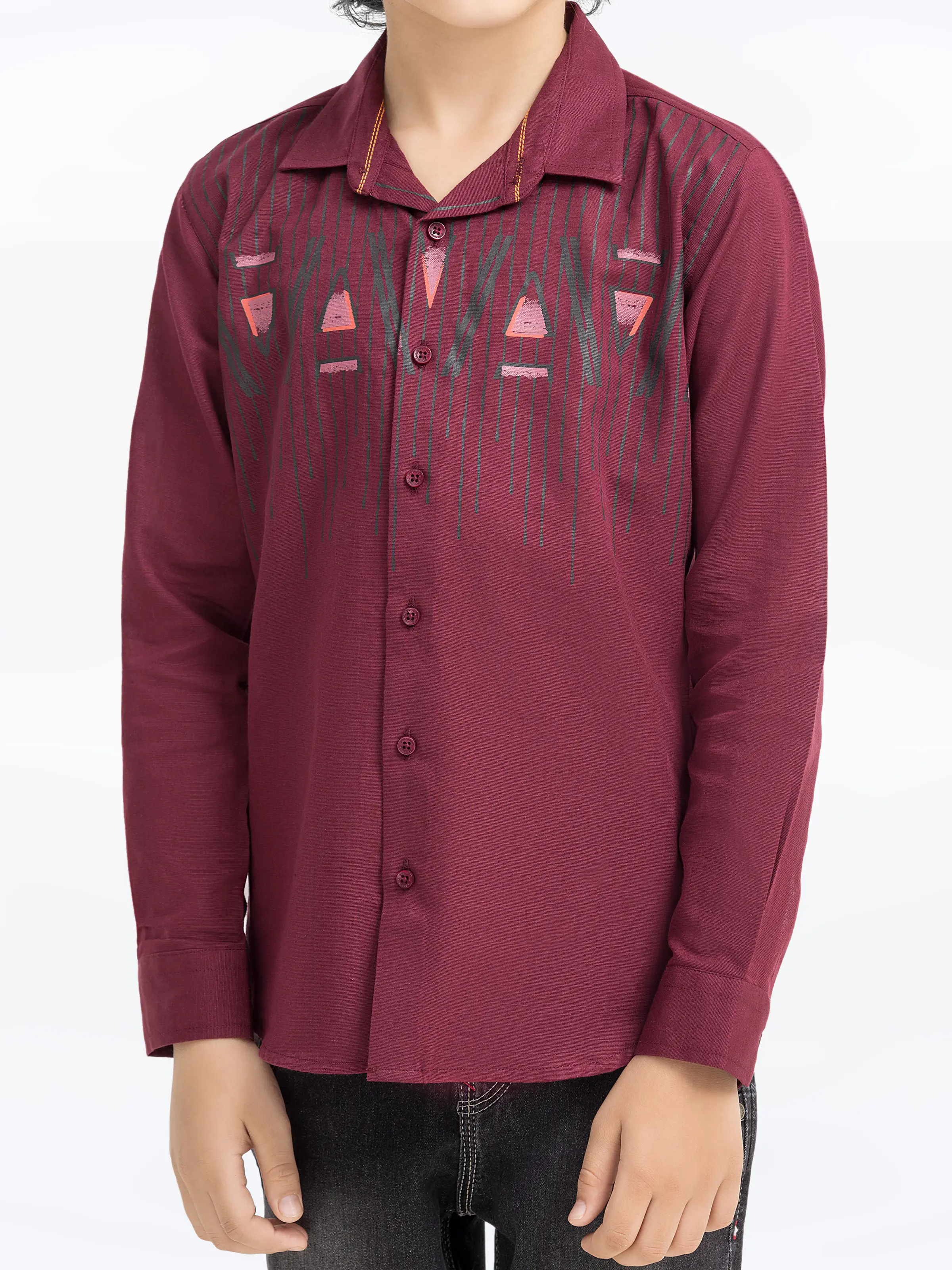 Printed Shirt - EBTS5-27586 - Image 3