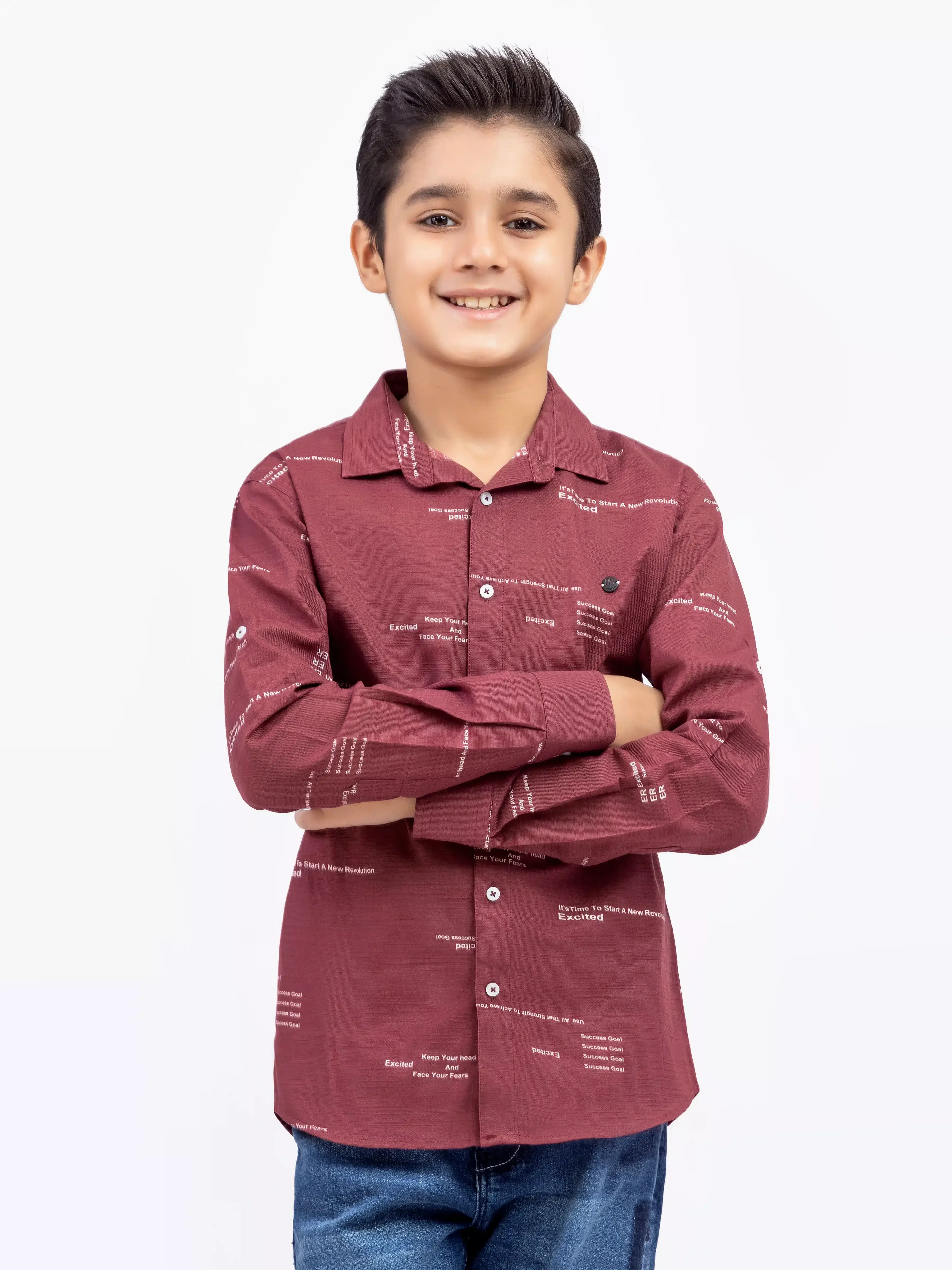 Typographic Shirt - EBTS5-27602 - Image 3
