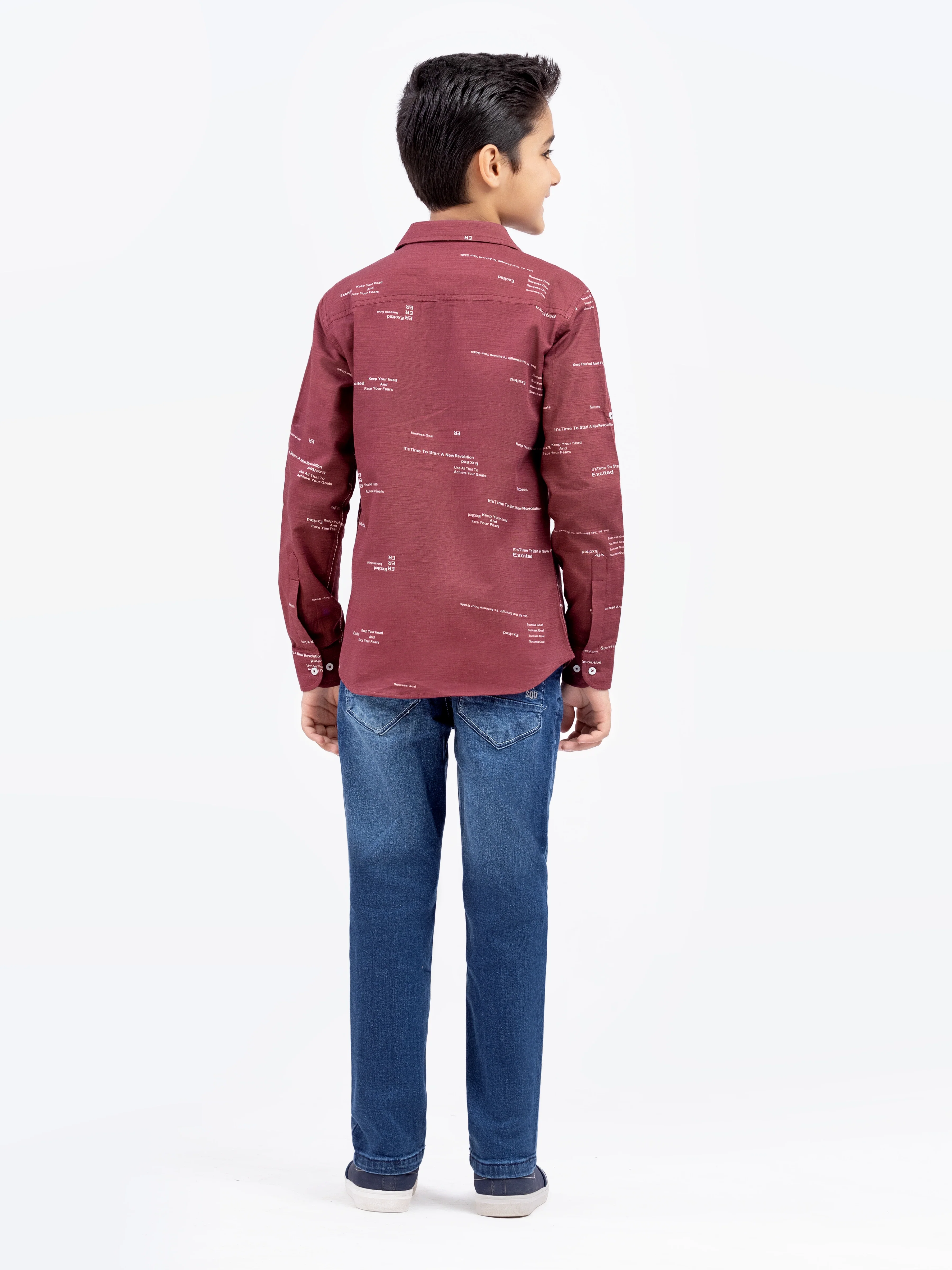 Typographic Shirt - EBTS5-27602 - Image 6
