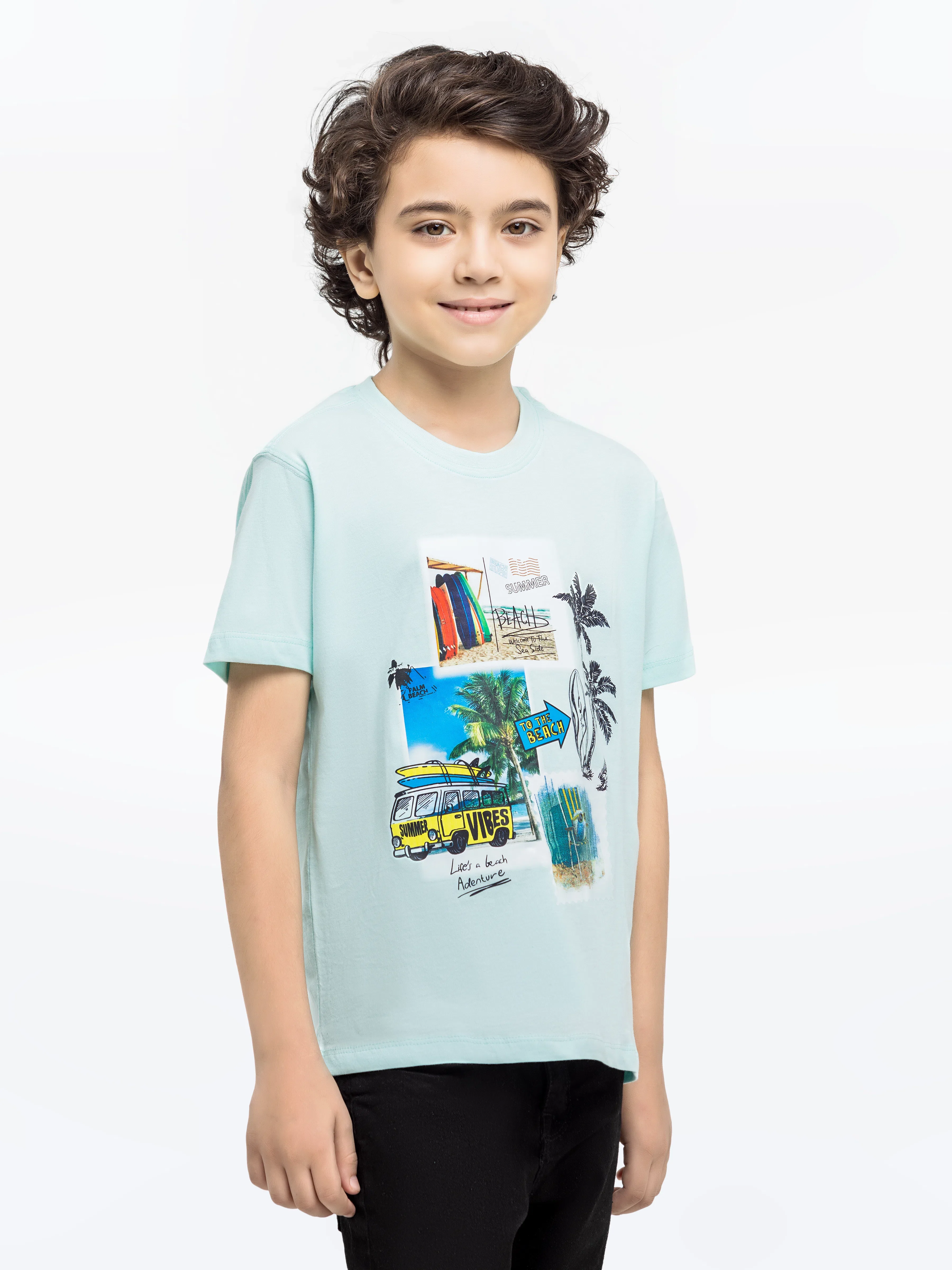 Summer Vibes Graphic Tee - EBTTS24-032 - Image 2