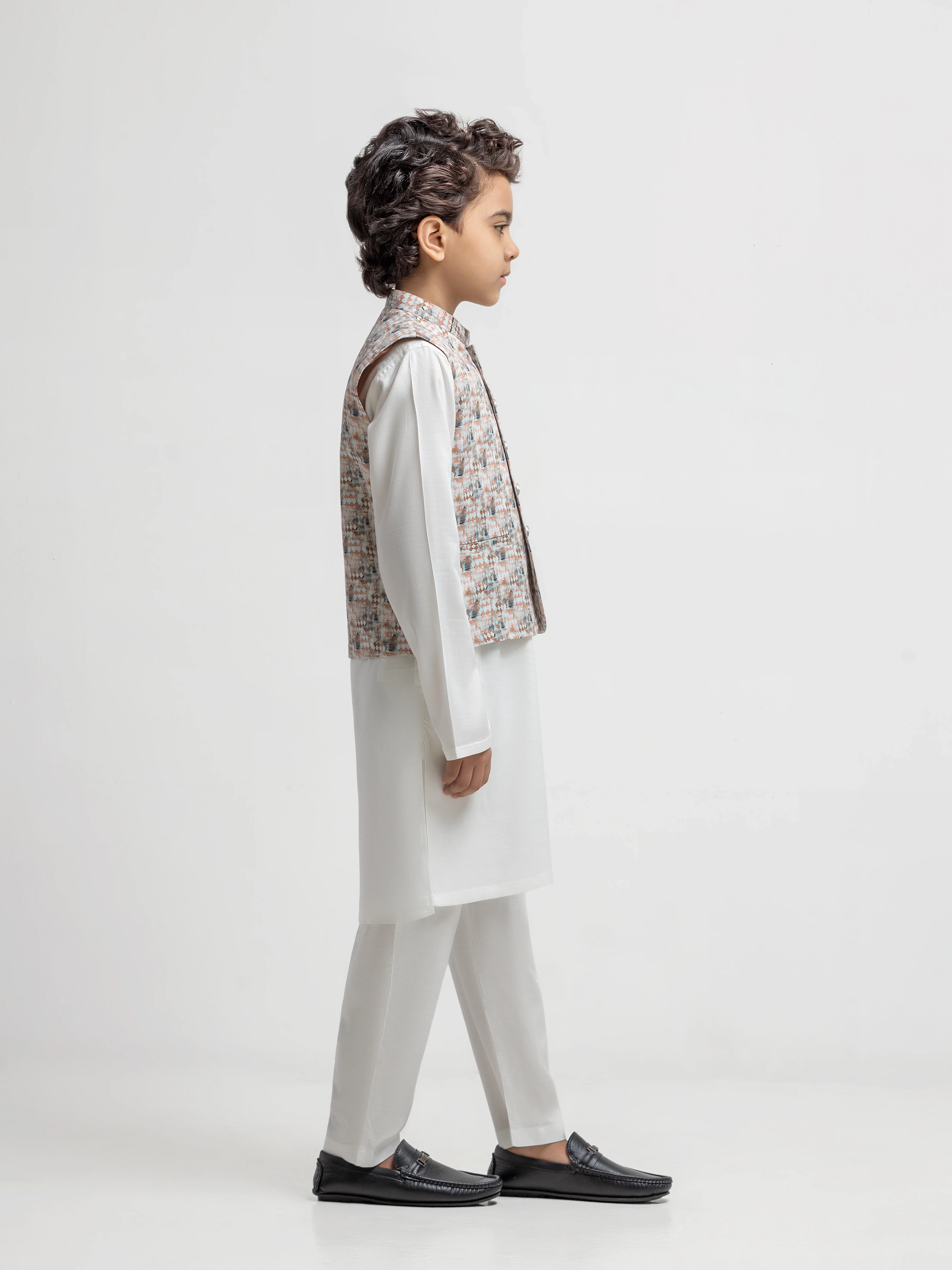 Blended Waistcoat Suit - ECBTWCS5-077 - Image 4