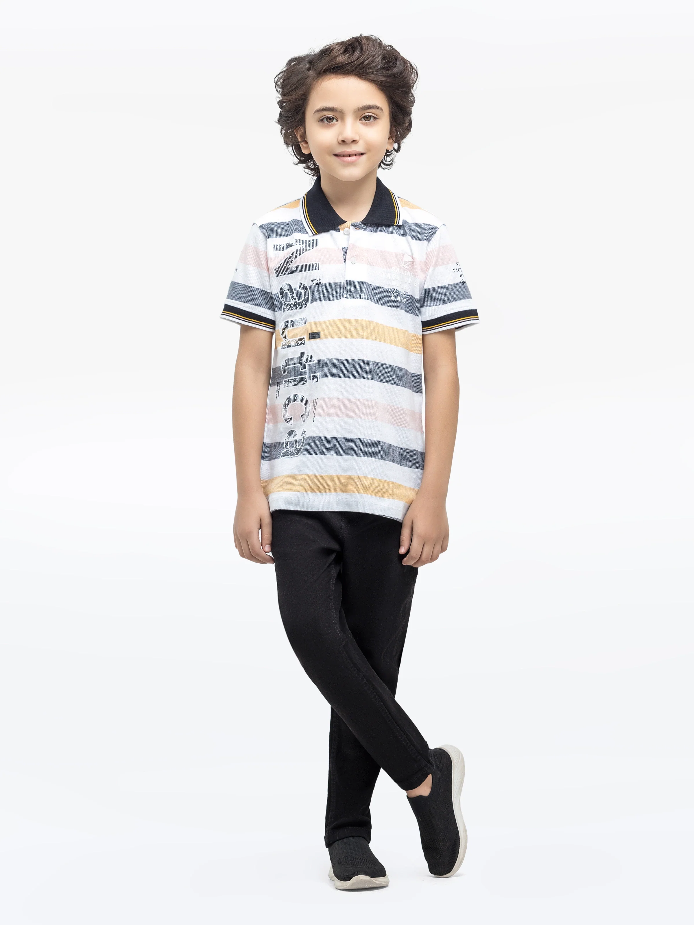 Striped Polo - EBTPS24-015 - Image 2
