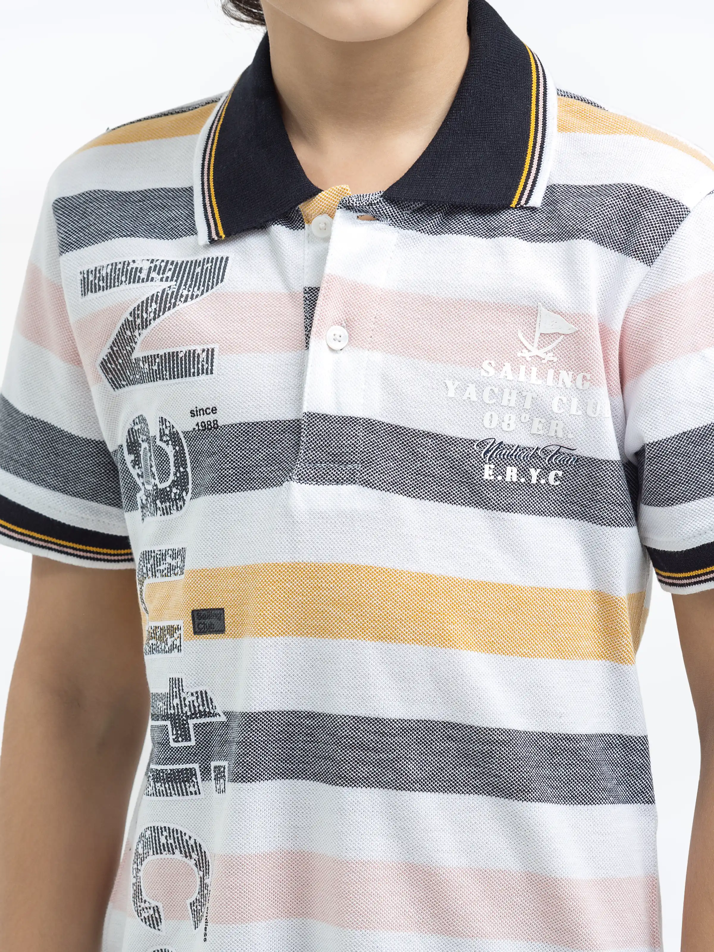 Striped Polo - EBTPS24-015 - Image 3