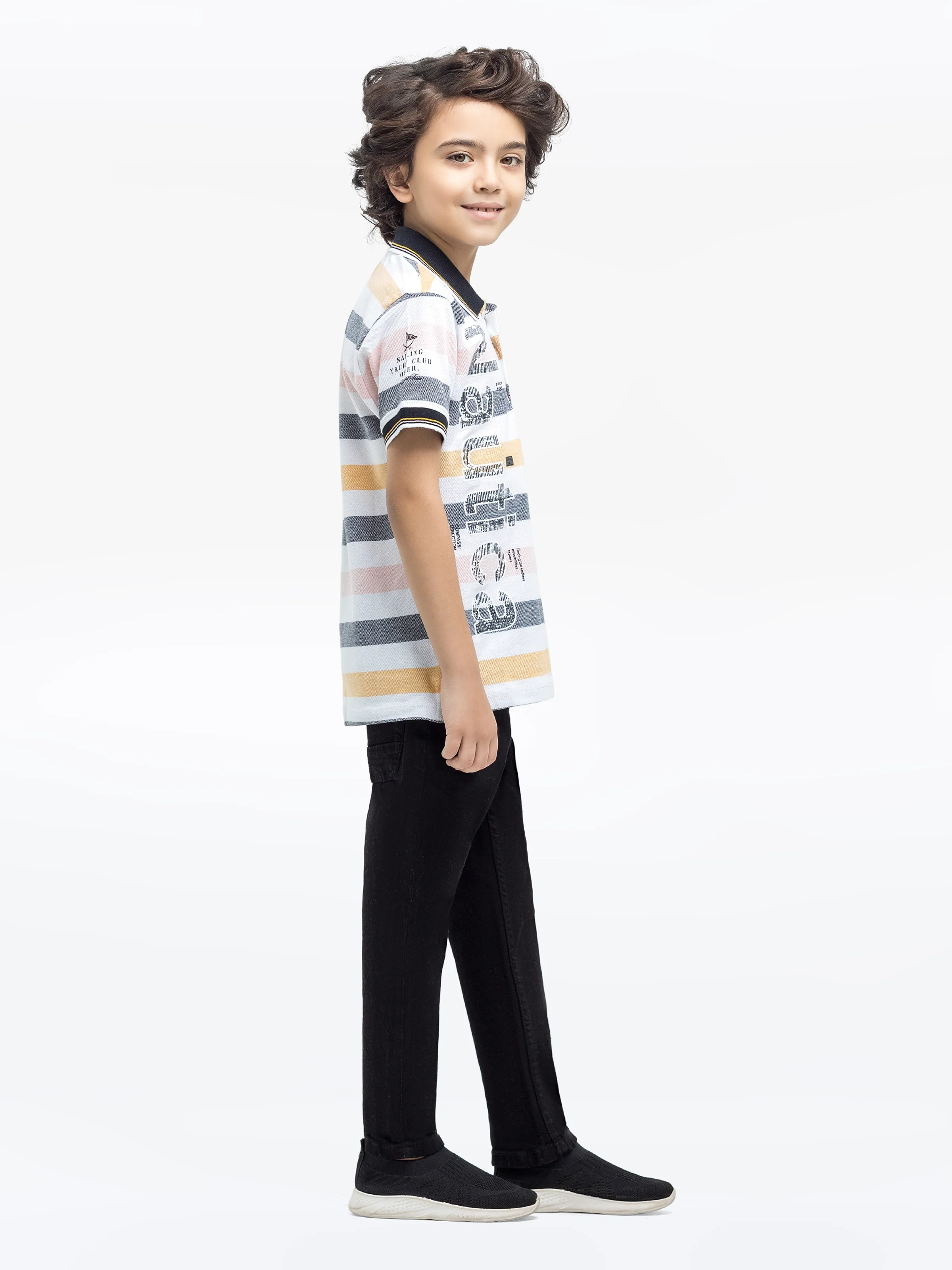 Striped Polo - EBTPS24-015 - Image 4