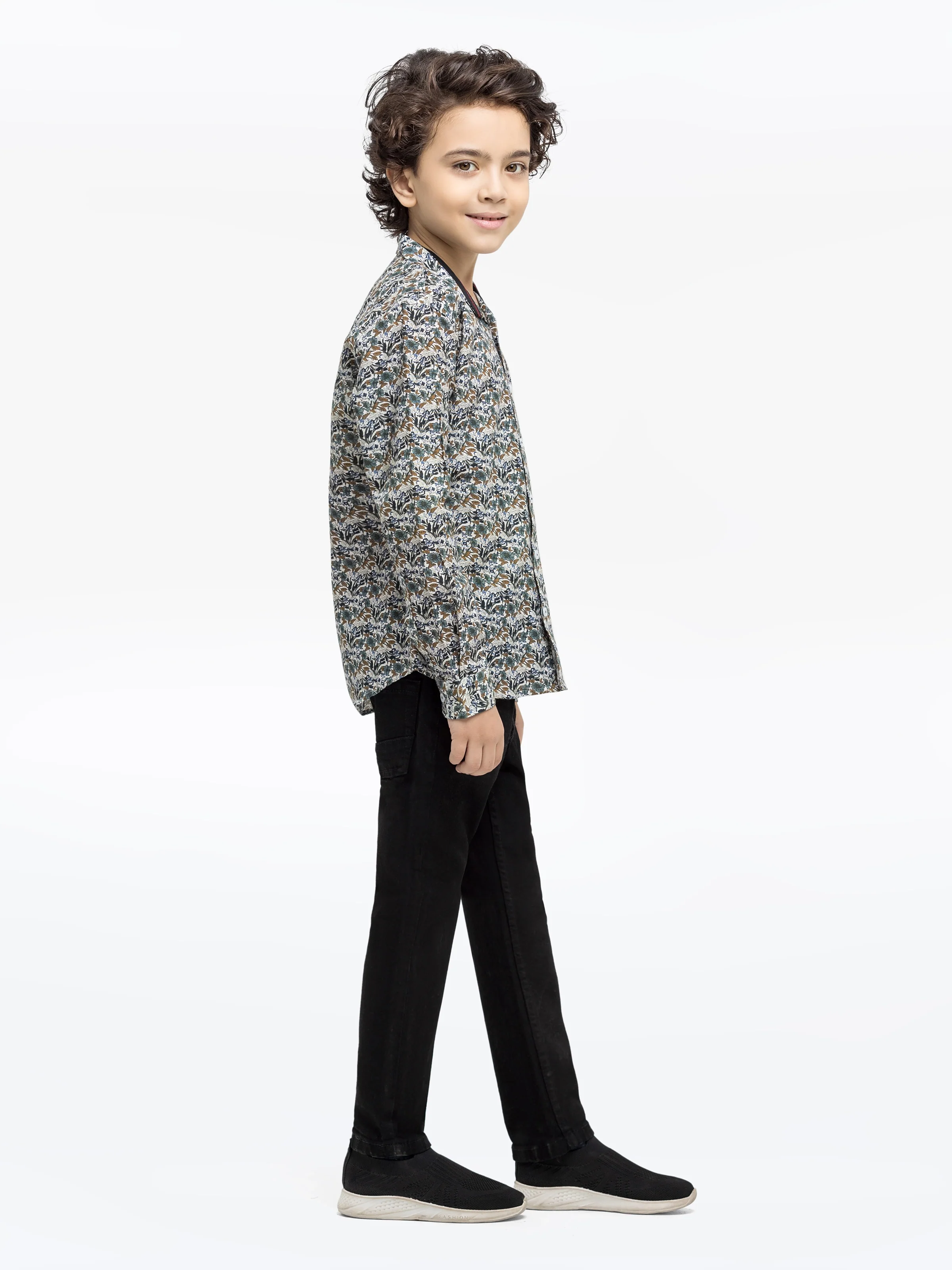Printed Shirt - EBTS5-27596 - Image 4