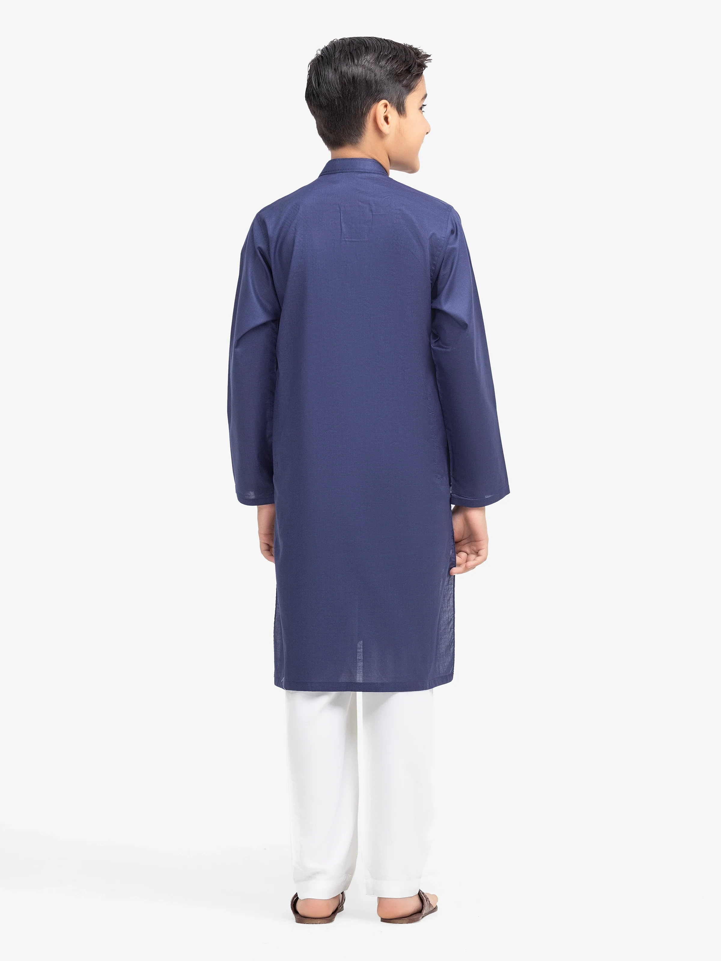 Embroidered Cambric Kurta - EBTK25-4002 - Image 5
