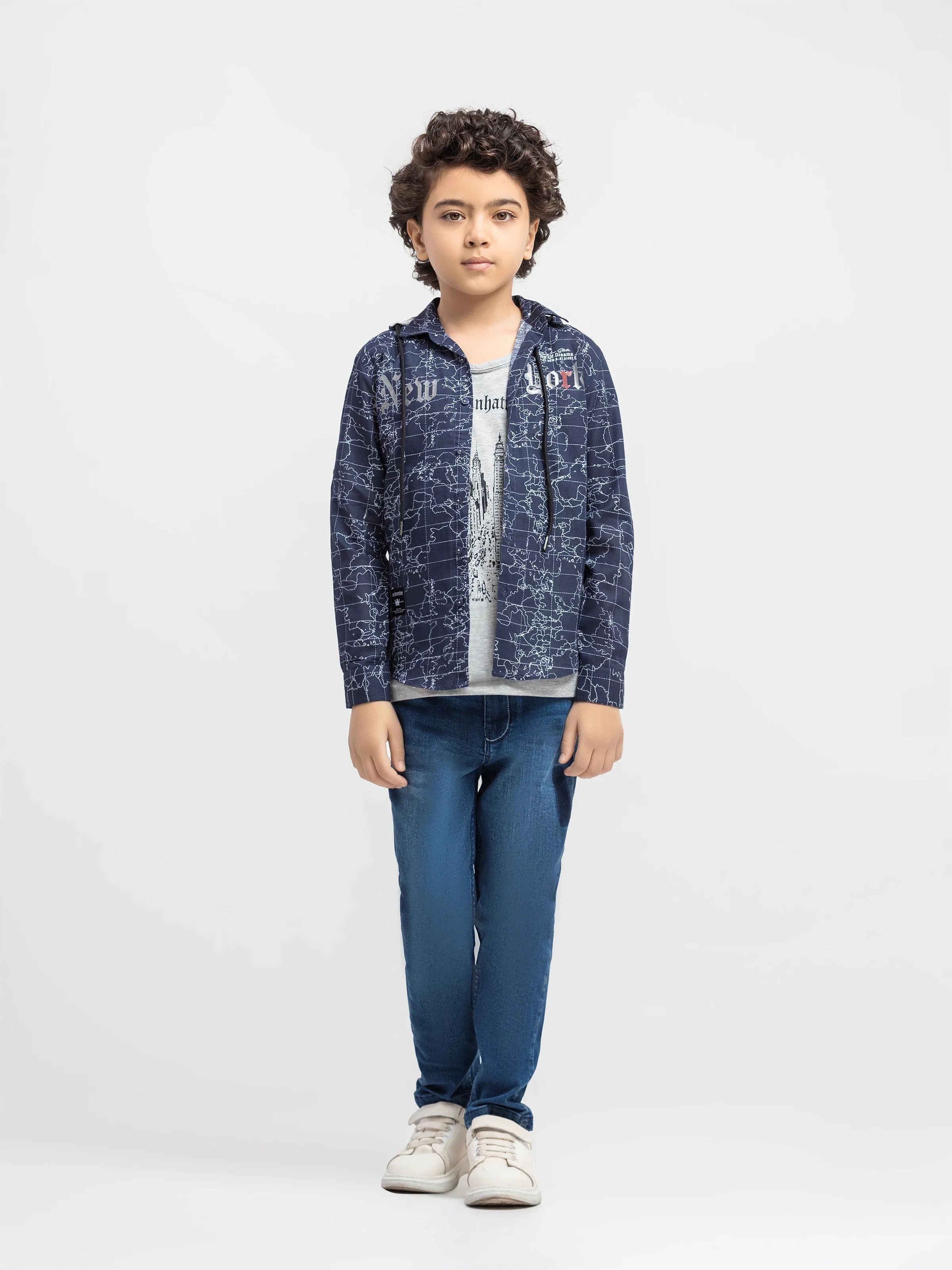 Printed Shirt - EBTS5-27580-2P - Image 2