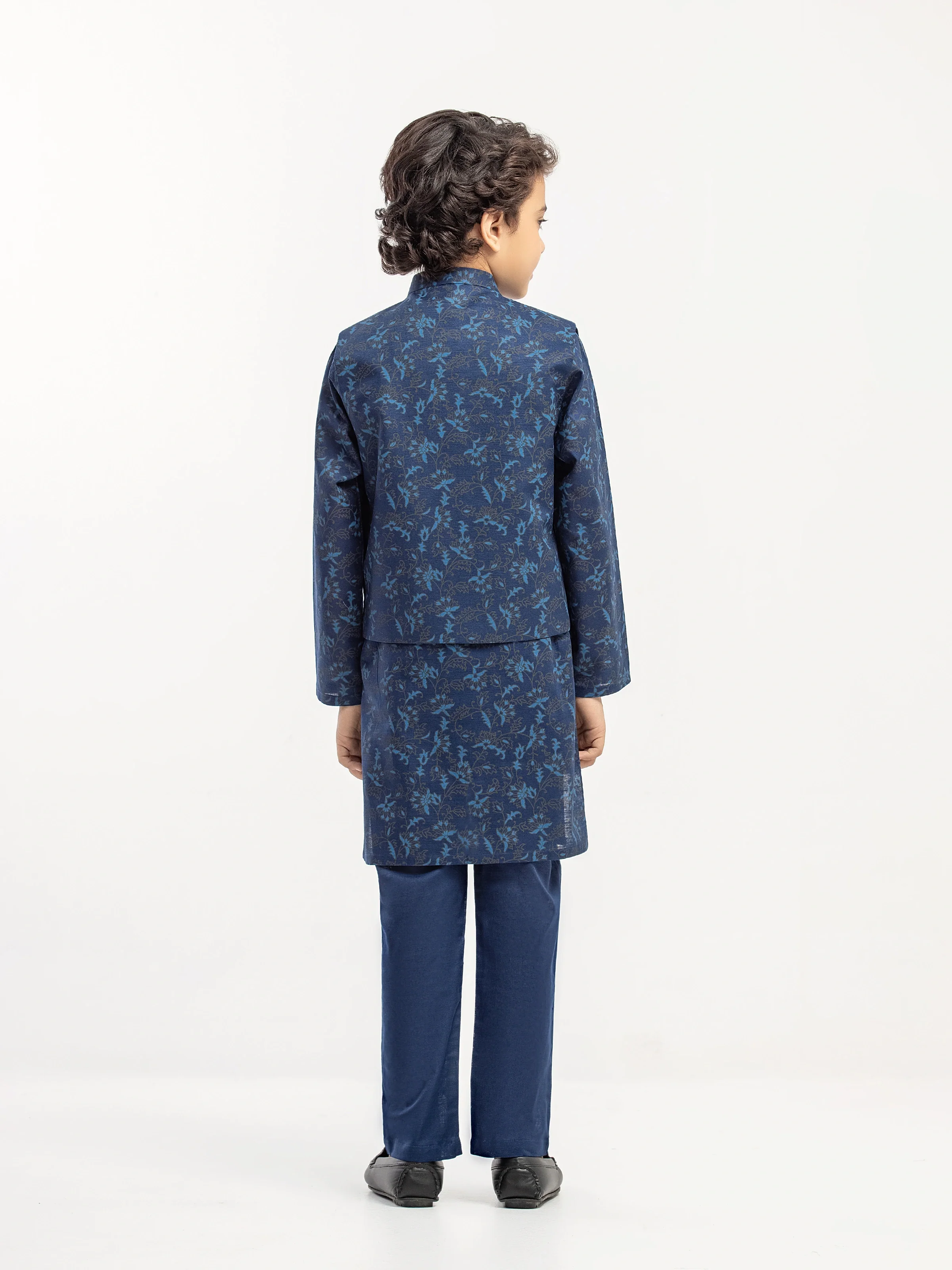 Khaddar Waistcoat Suit - ECBTWCS5-066 - Image 5