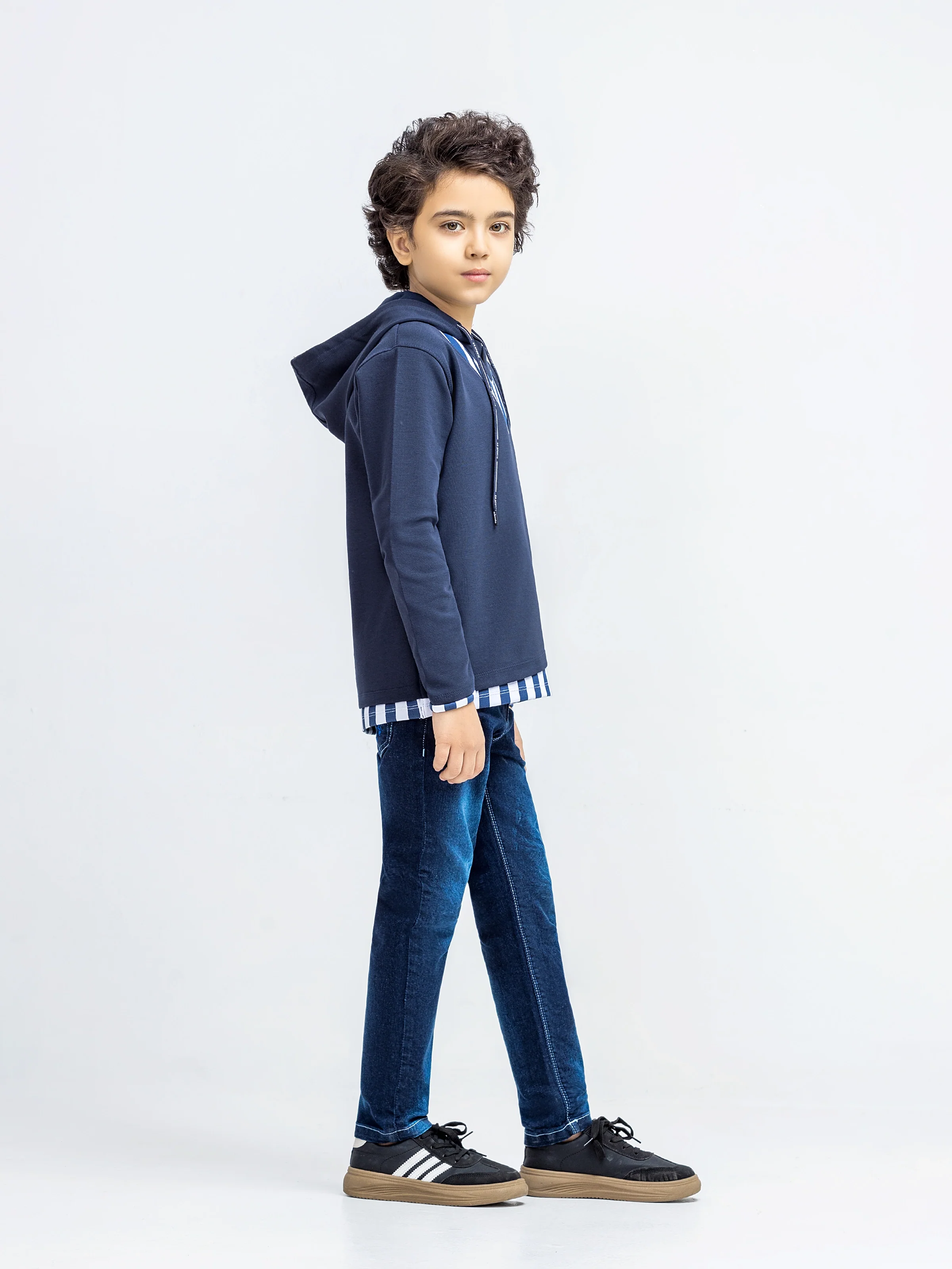 Striped Hoodie - EBTH5-001 - Image 4