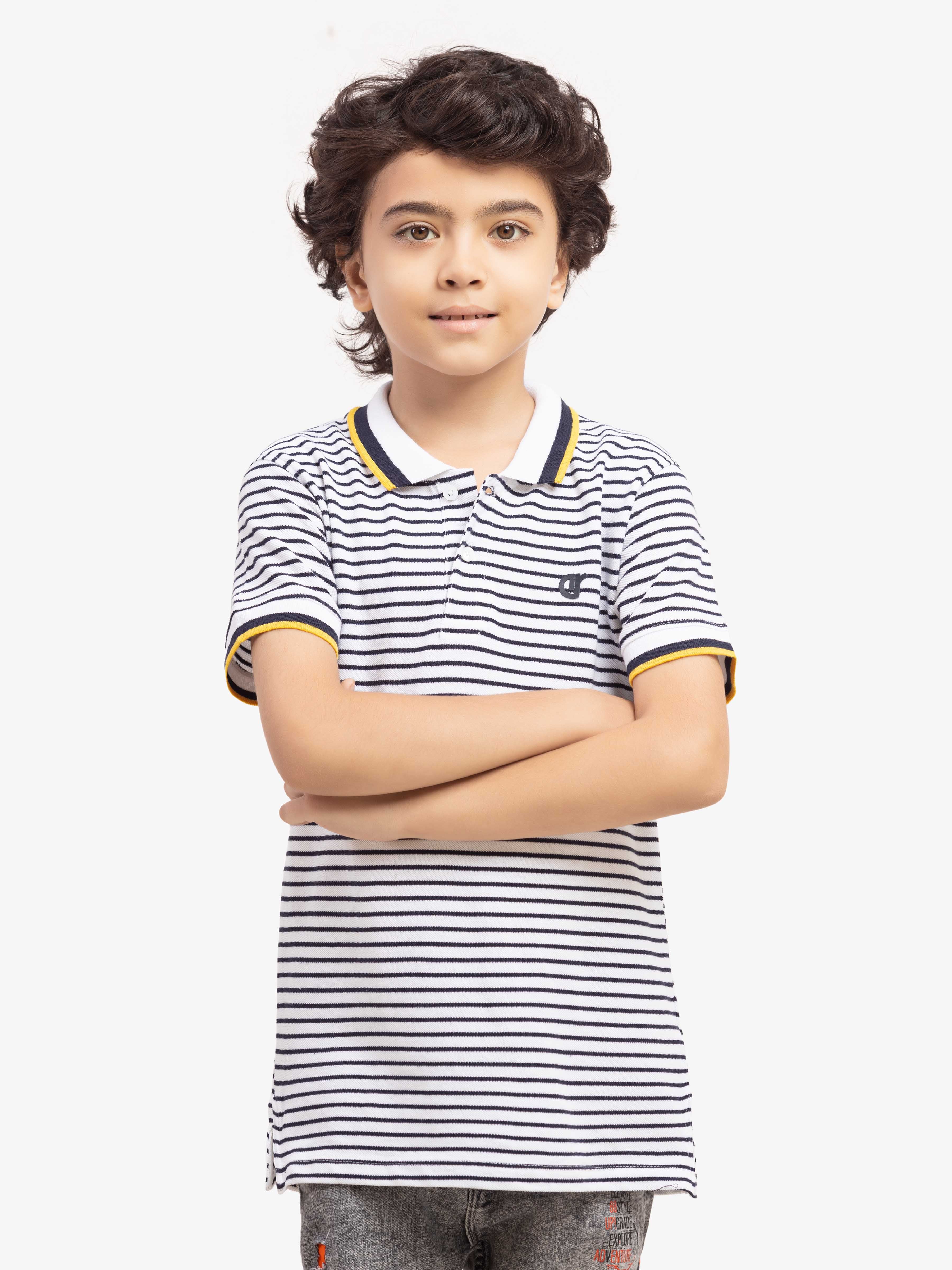 Striped Polo - EBTPS6-051