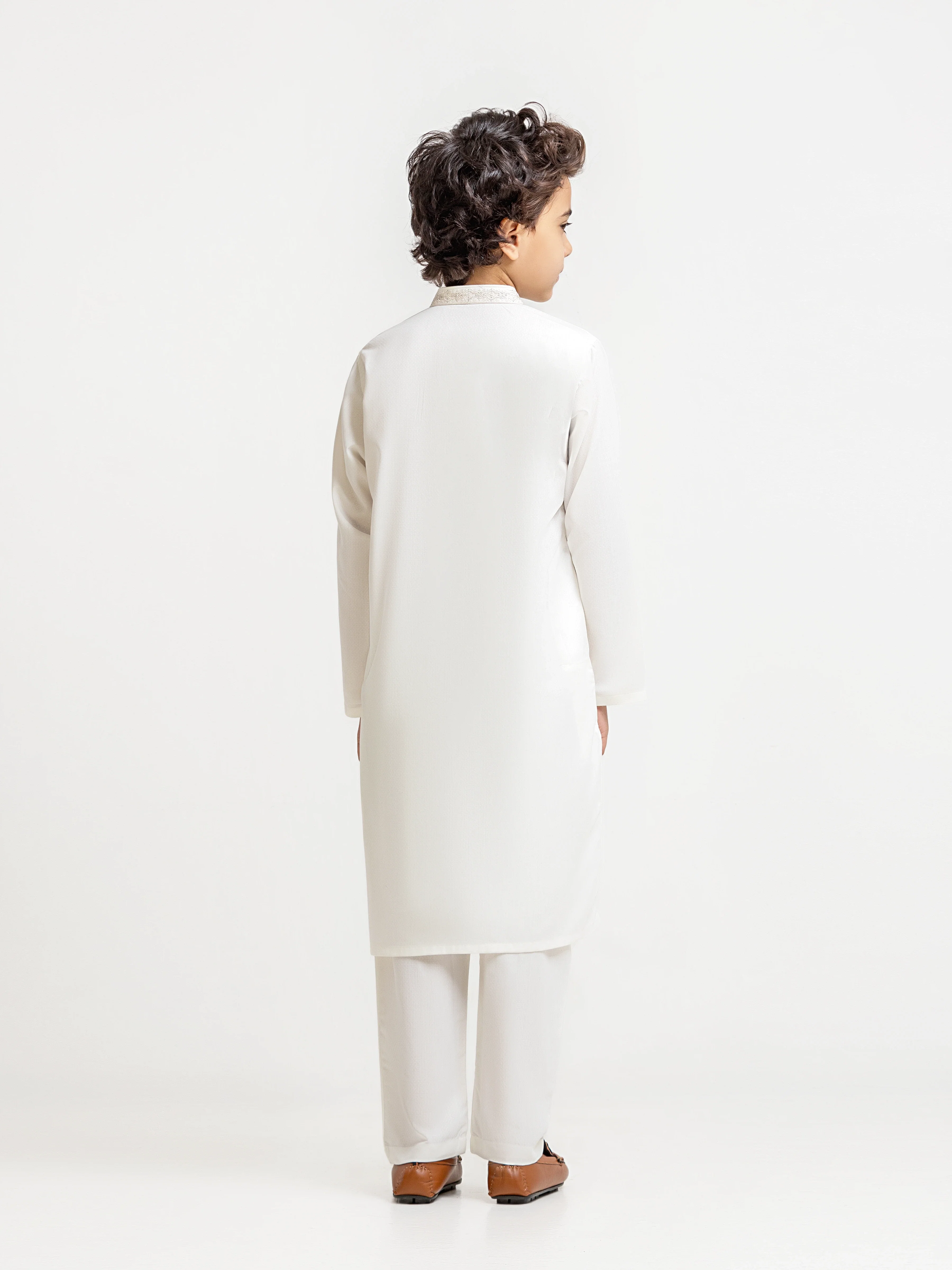 Embroidered Dobby Kurta Pajama - EBTKP6-031 - Image 5