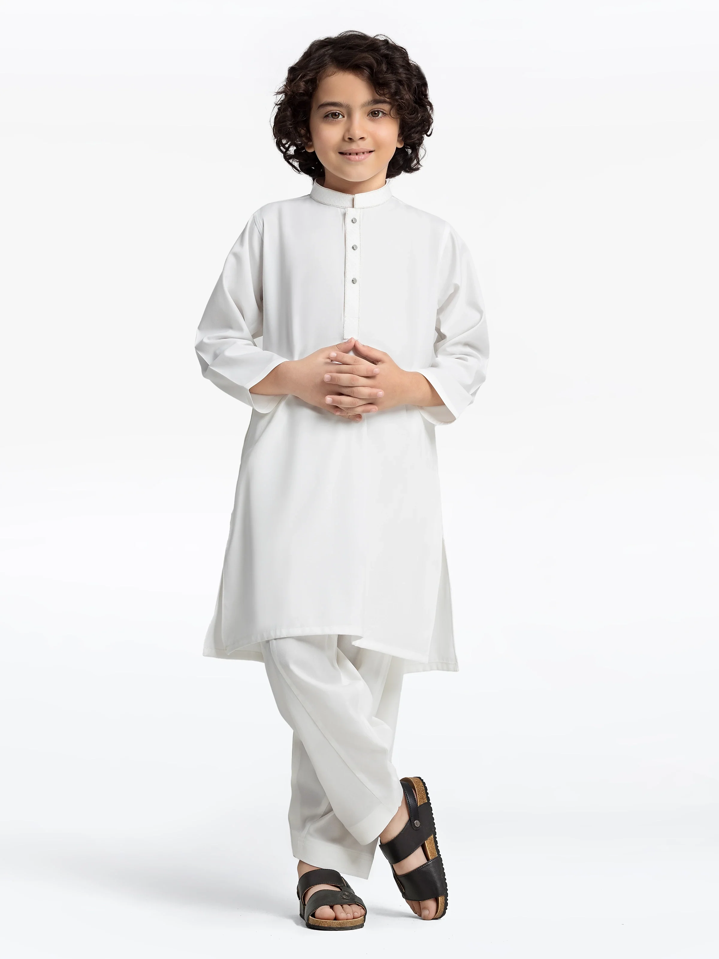 Embroidered Blended Shalwar Kameez - EBTKS24-3970
