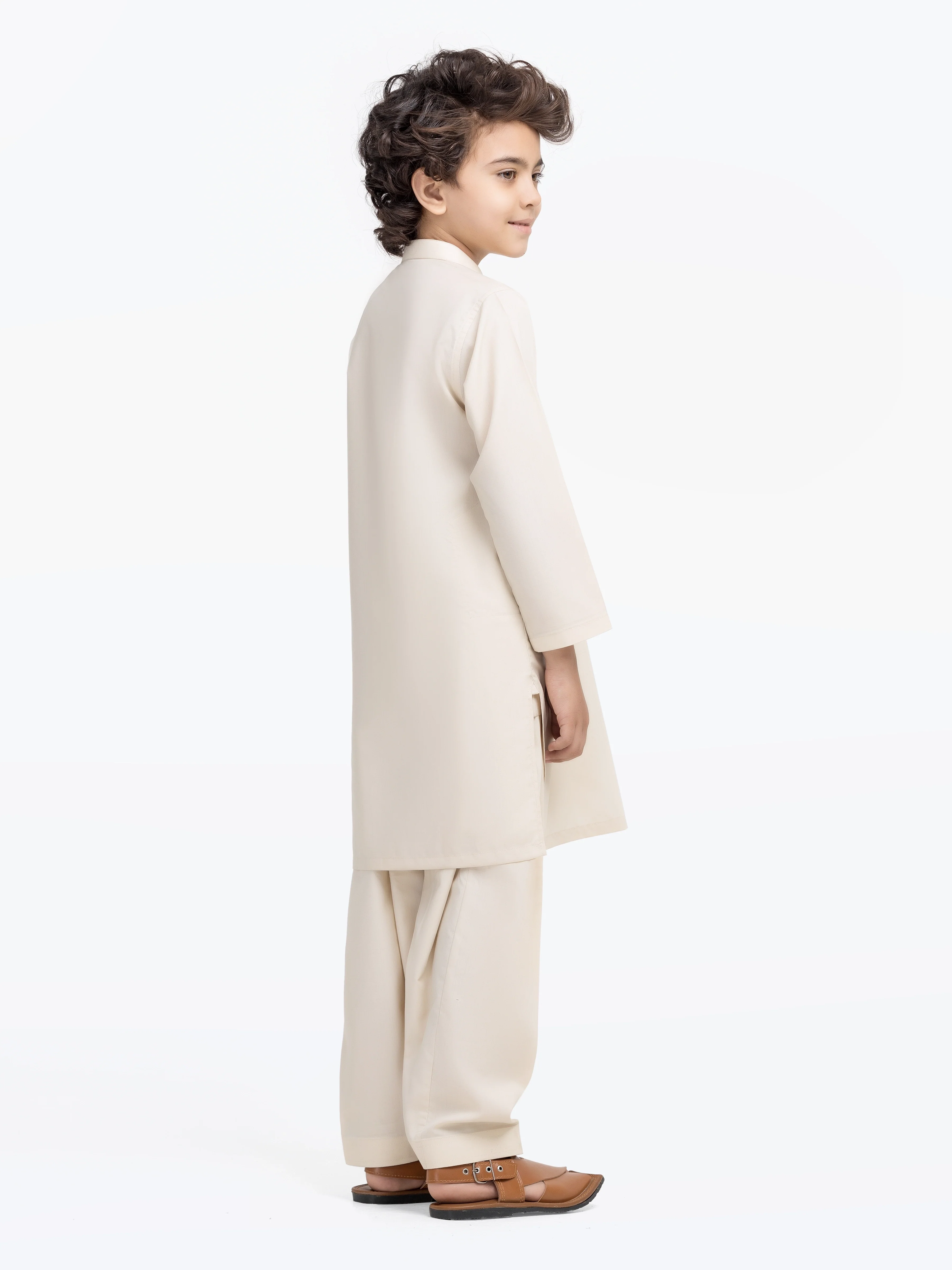 Embroidered Blended Shalwar Kameez - EBTKS5-4025 - Image 5