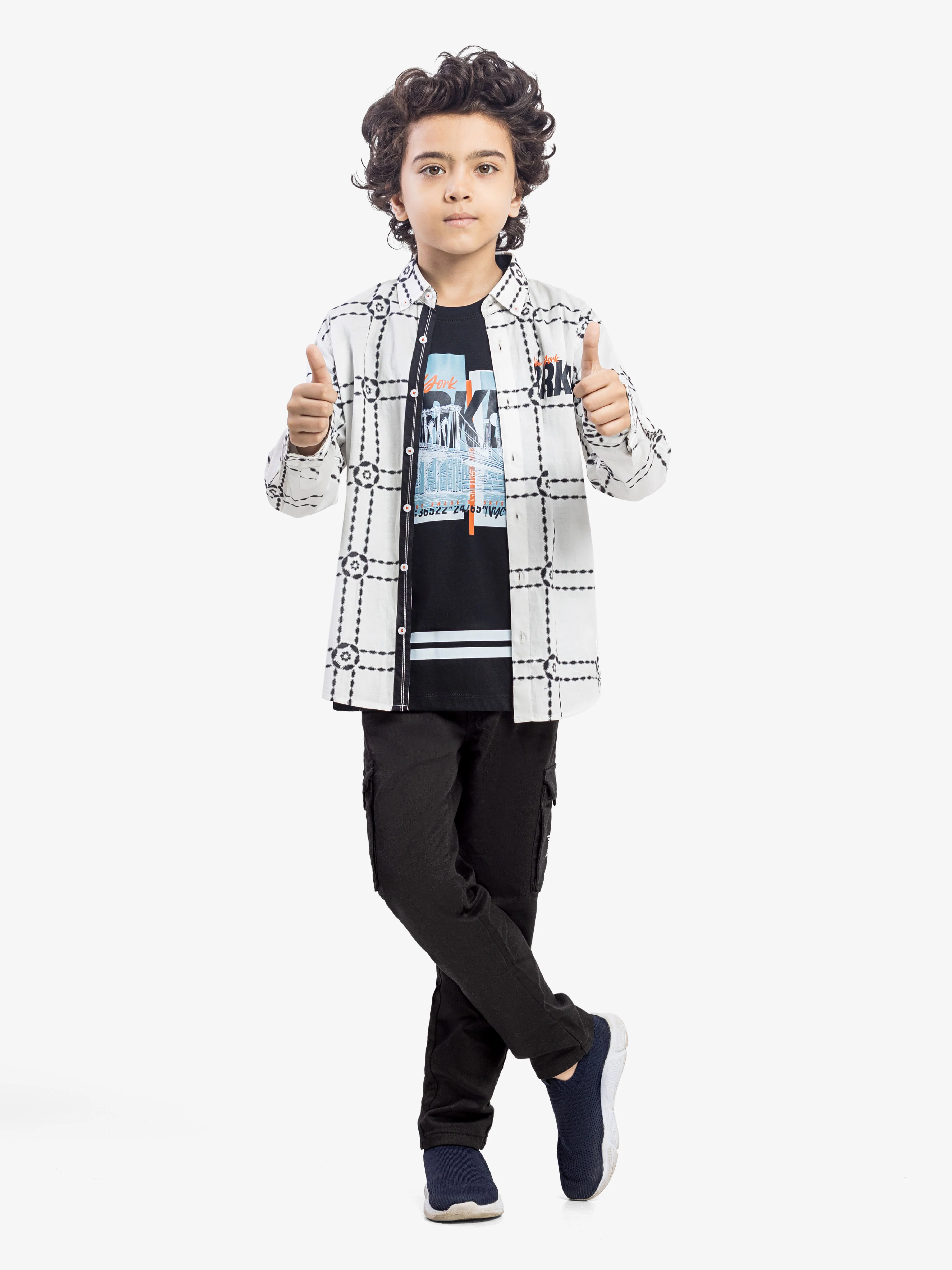 Printed Shirt - EBTSF5-27652-2P - Image 2