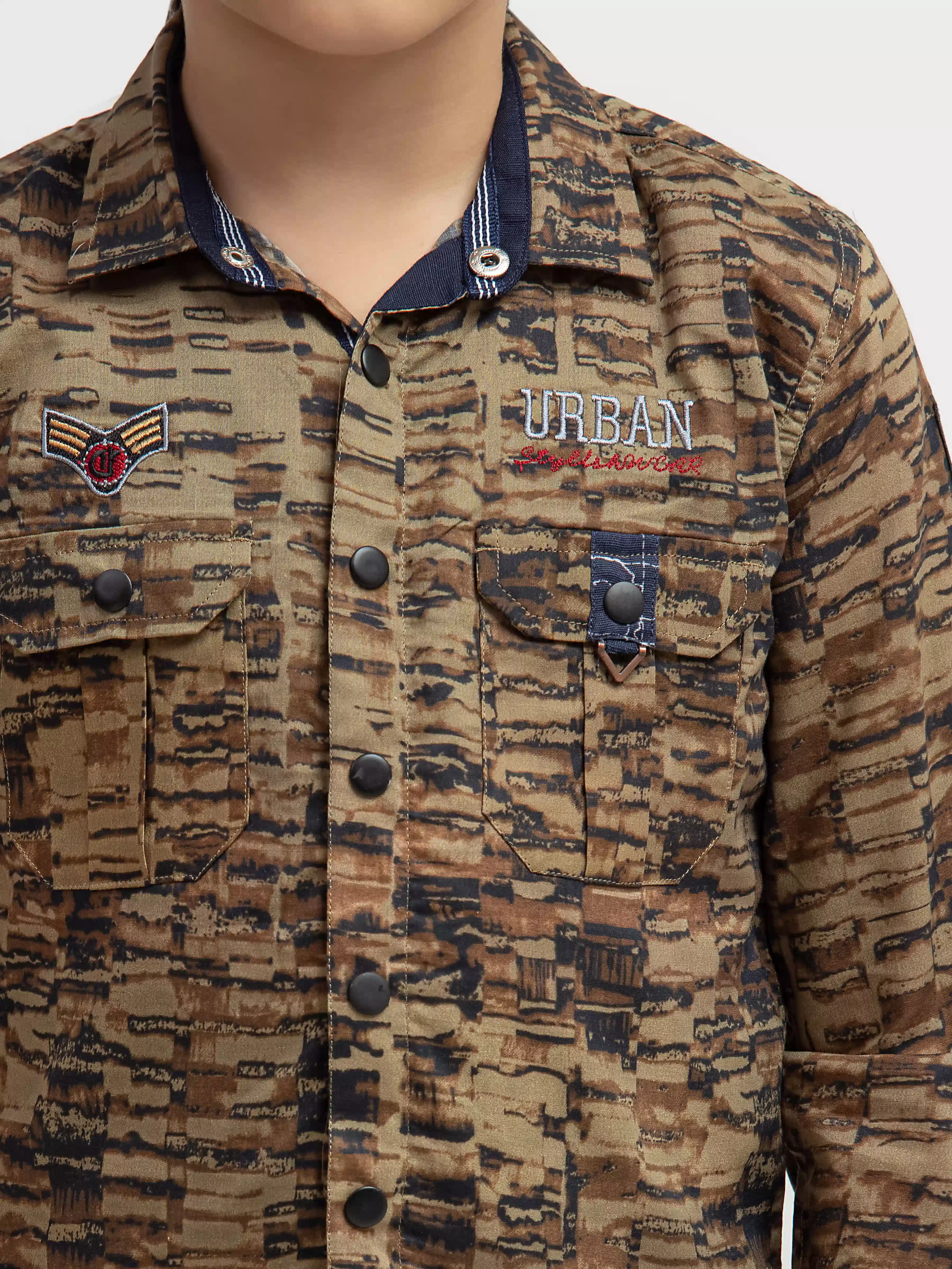 Printed Shirt - EBTS5-27576-2P - Image 3