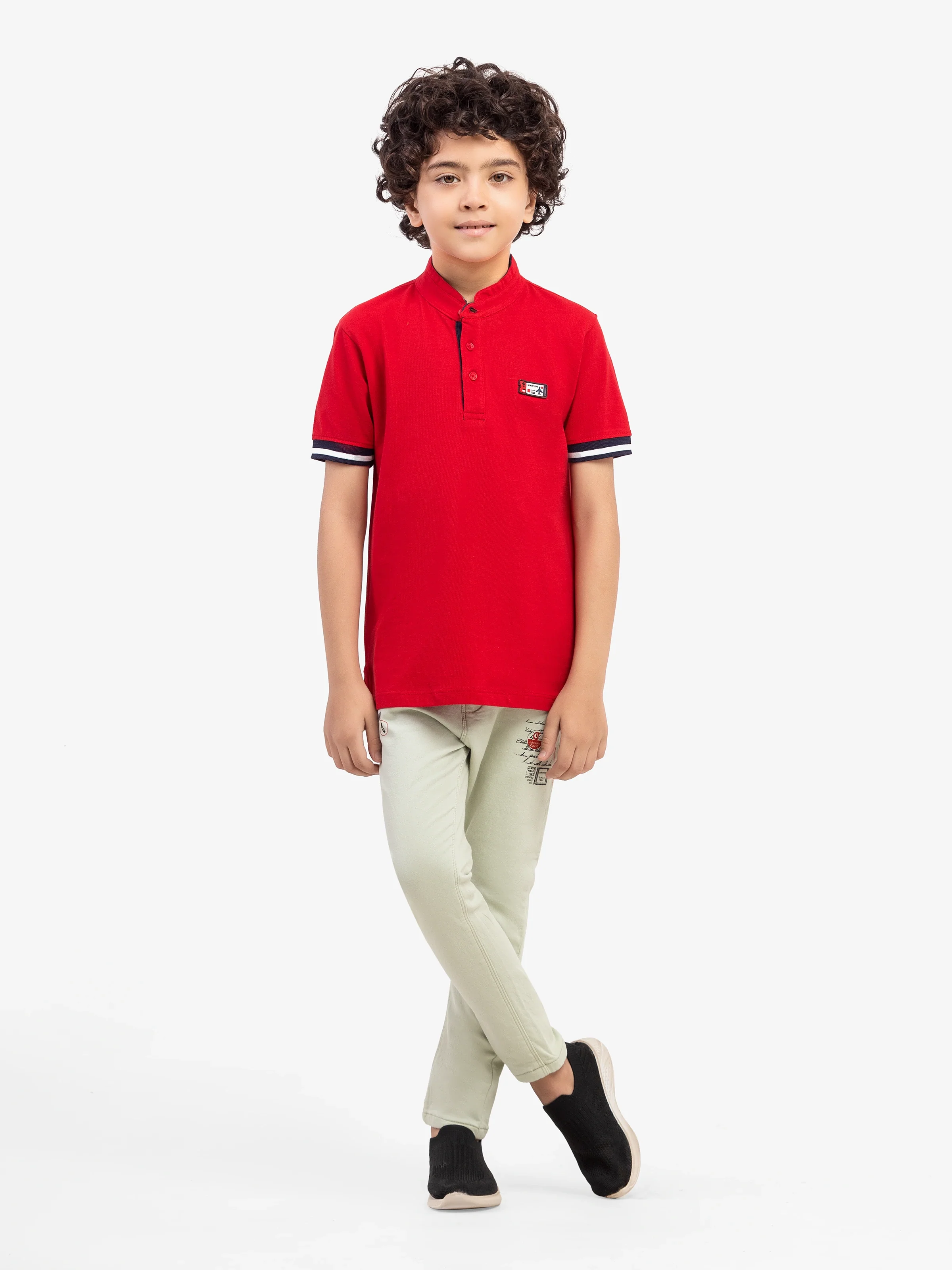Band Collar Basic Polo - EBTPS5-024 - Image 2