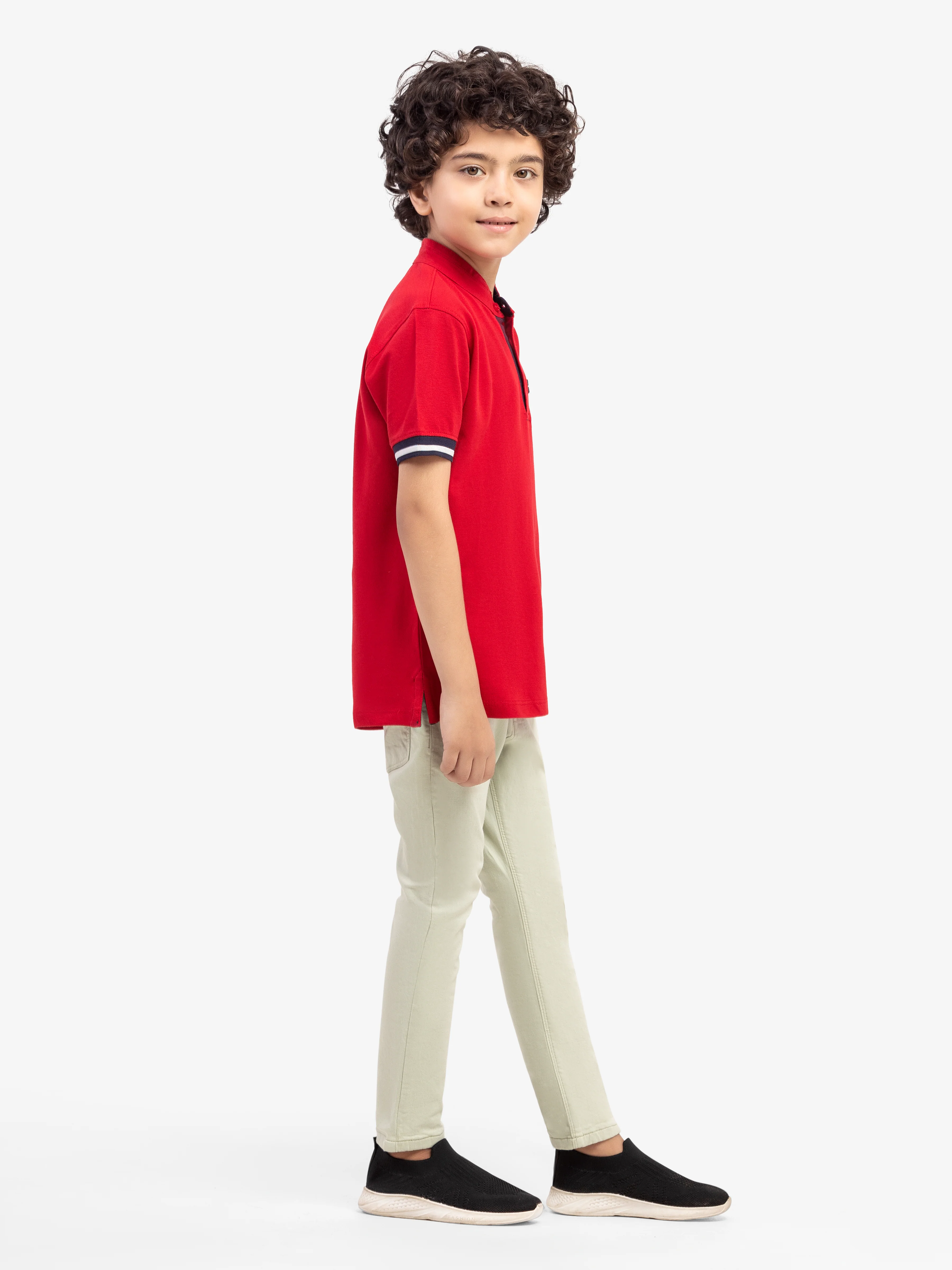 Band Collar Basic Polo - EBTPS5-024 - Image 4