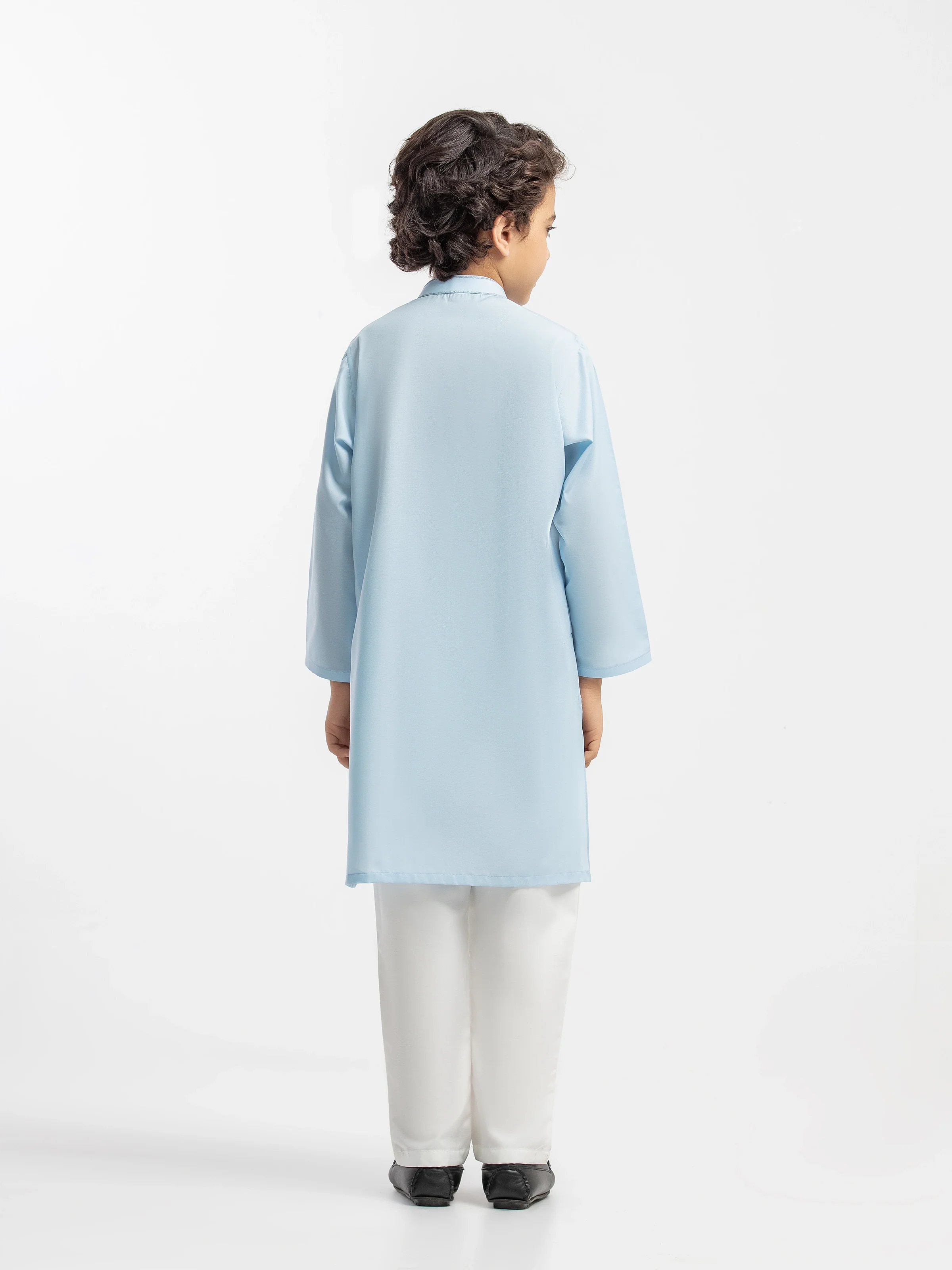 Embroidered Cambric Kurta - EBTK5-4061 - Image 5