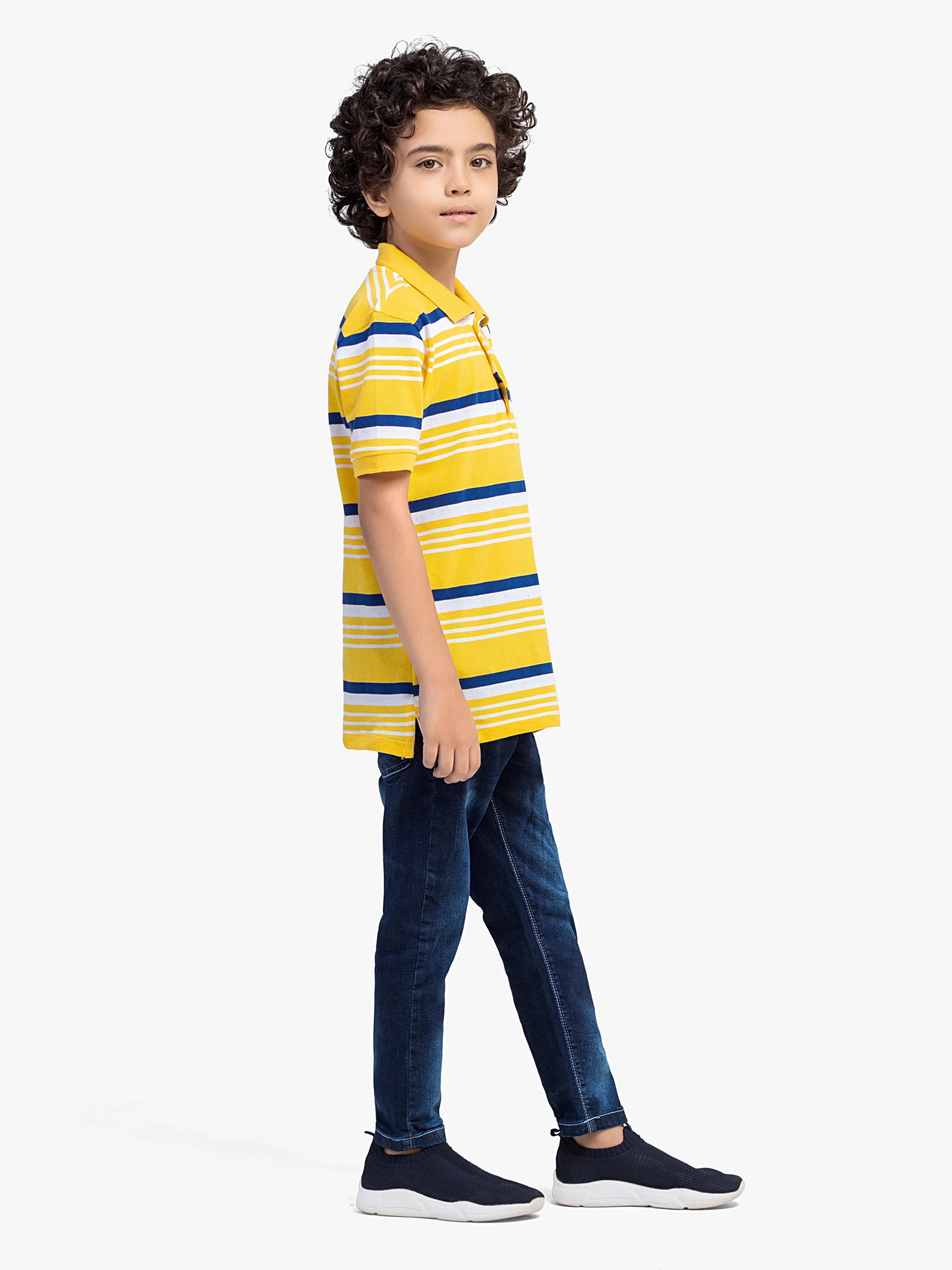 Striped Polo - EBTPS5-022 - Image 4