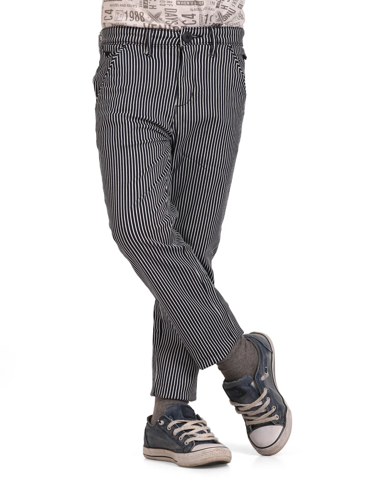 Striped Chinos - EBBCP19-011