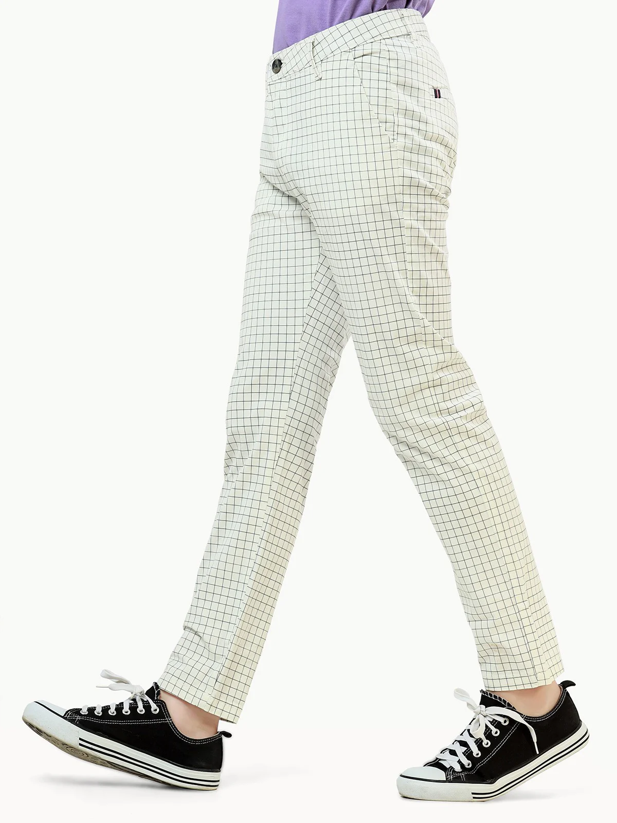 Check Chinos - EBBCP21-006 - Image 2