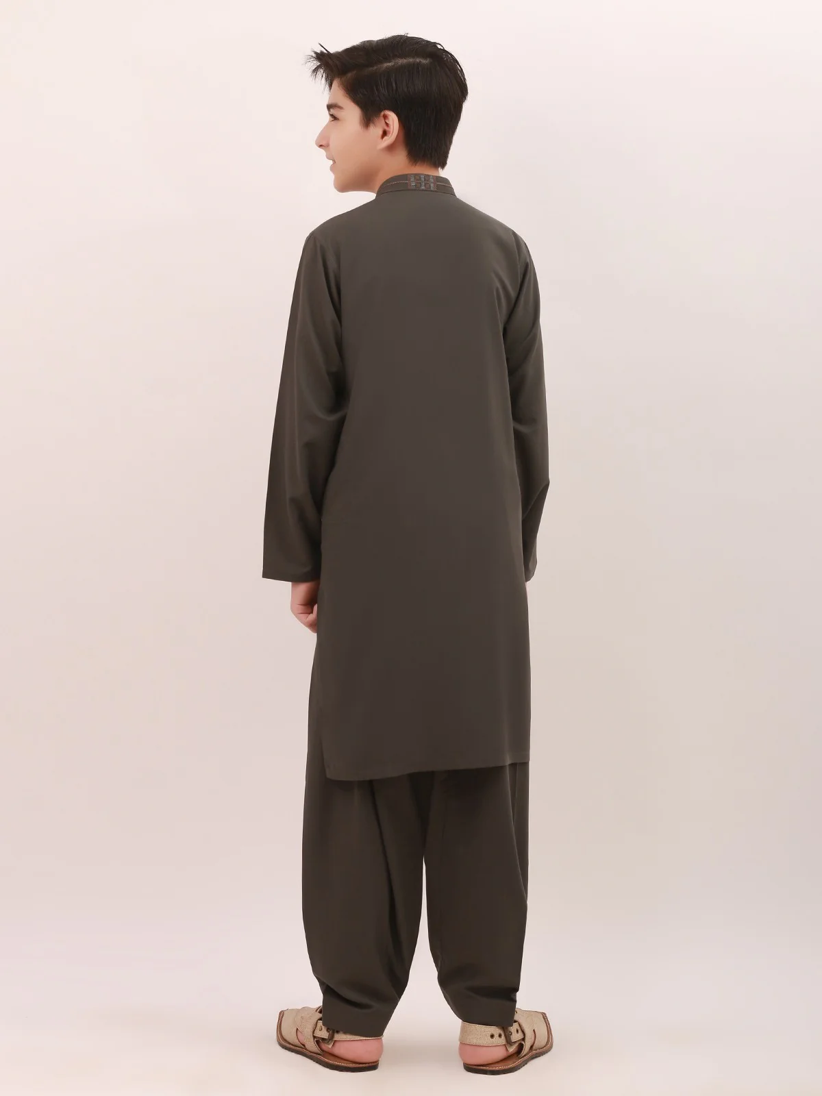 Embroidered Viscose Shalwar Kameez - EBTKS20-3693 - Image 3