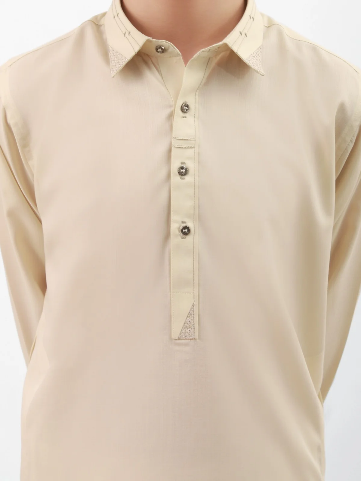 Embroidered Blended Shalwar Kameez - EBTKS21-3703 - Image 2