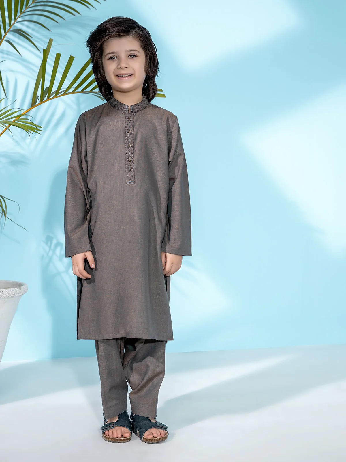 Embroidered Blended Shalwar Kameez - EBTKS21-3704