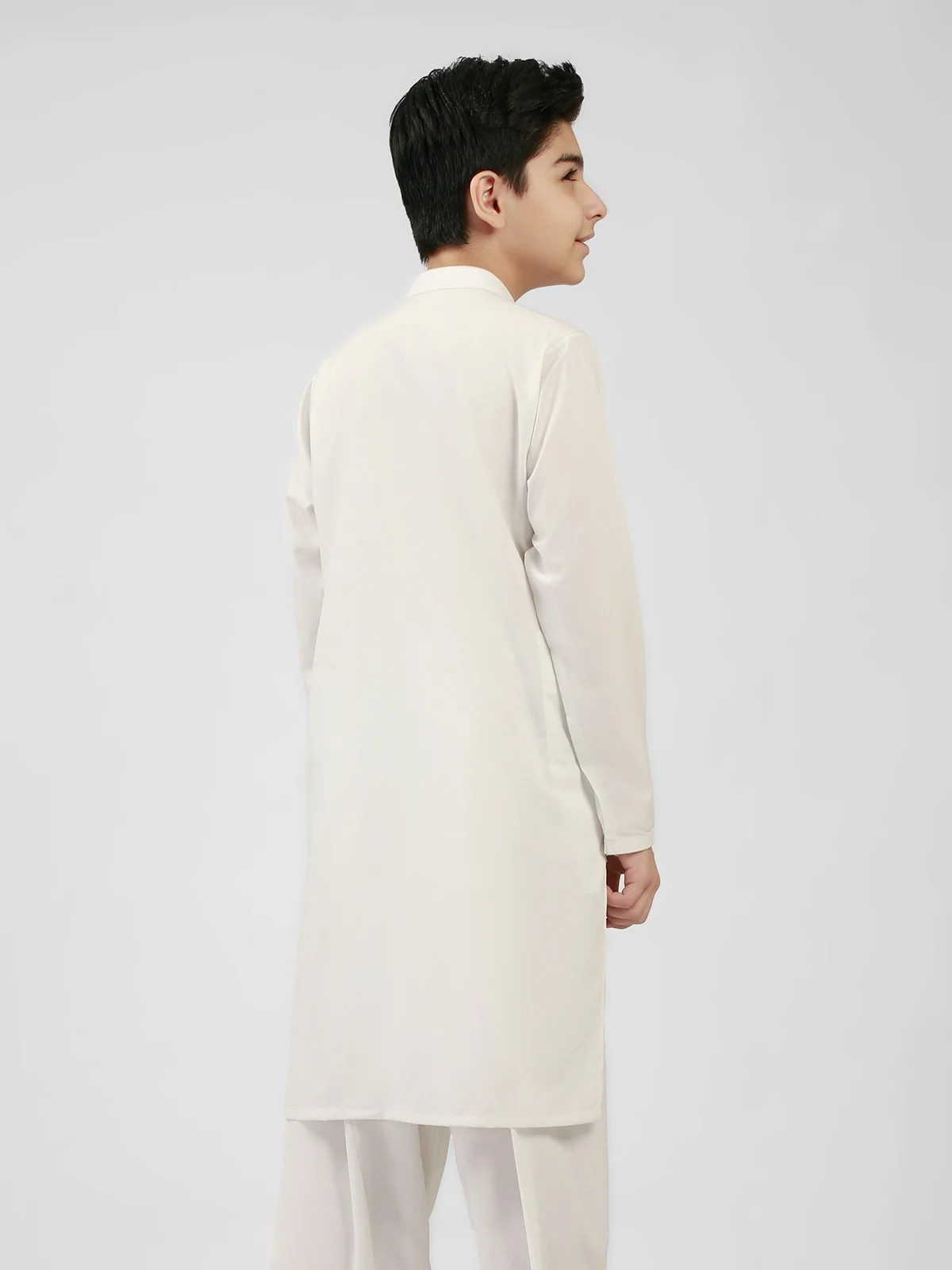 Embroidered Blended Shalwar Kameez - EBTKS21-3730 - Image 2