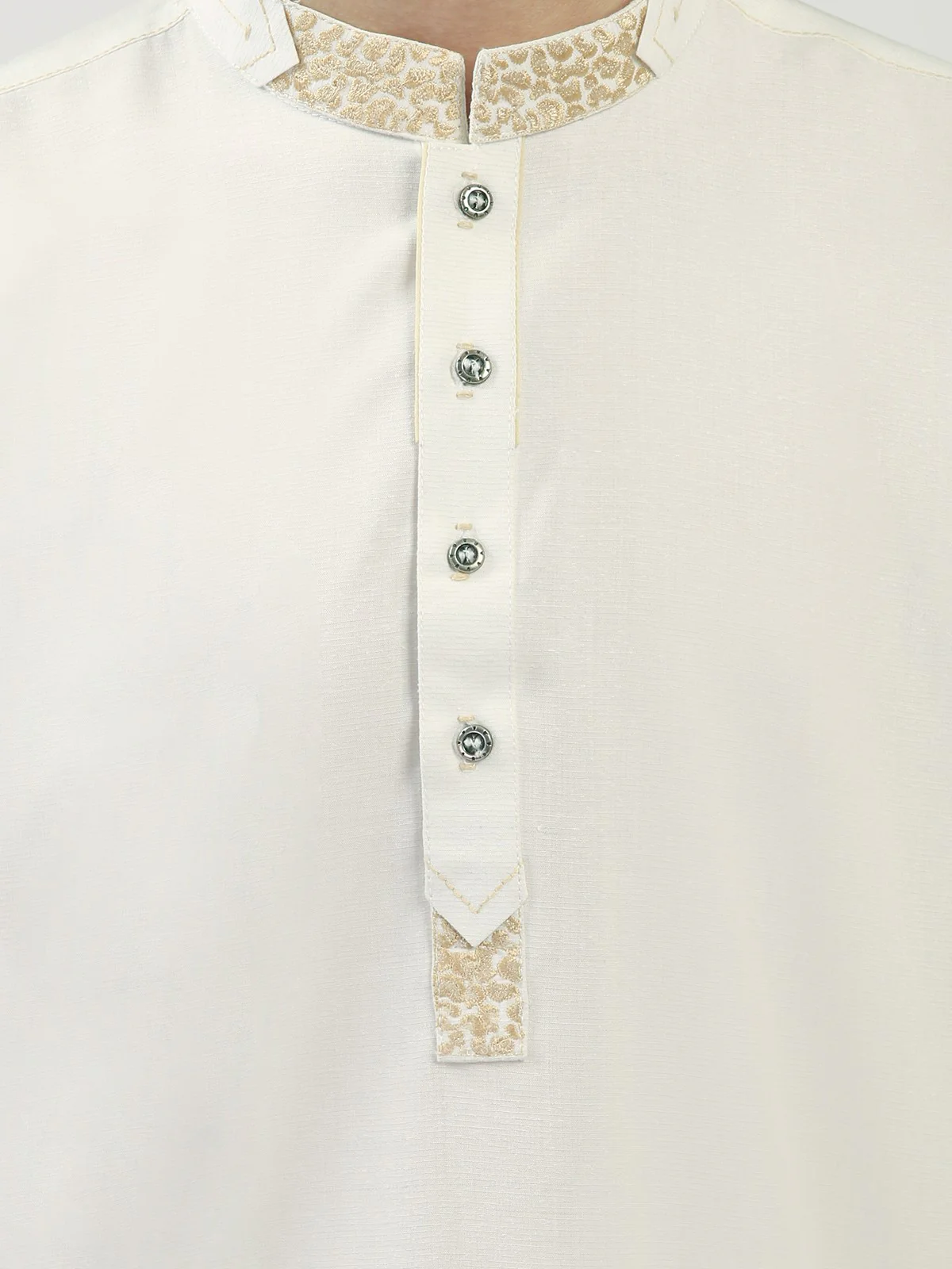 Embroidered Blended Shalwar Kameez - EBTKS21-3730 - Image 3