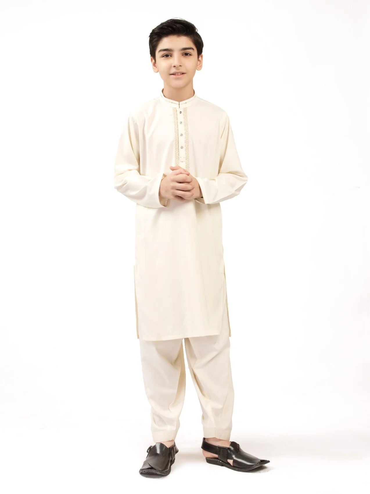 Embroidered Blended Shalwar Kameez - EBTKS21-3742