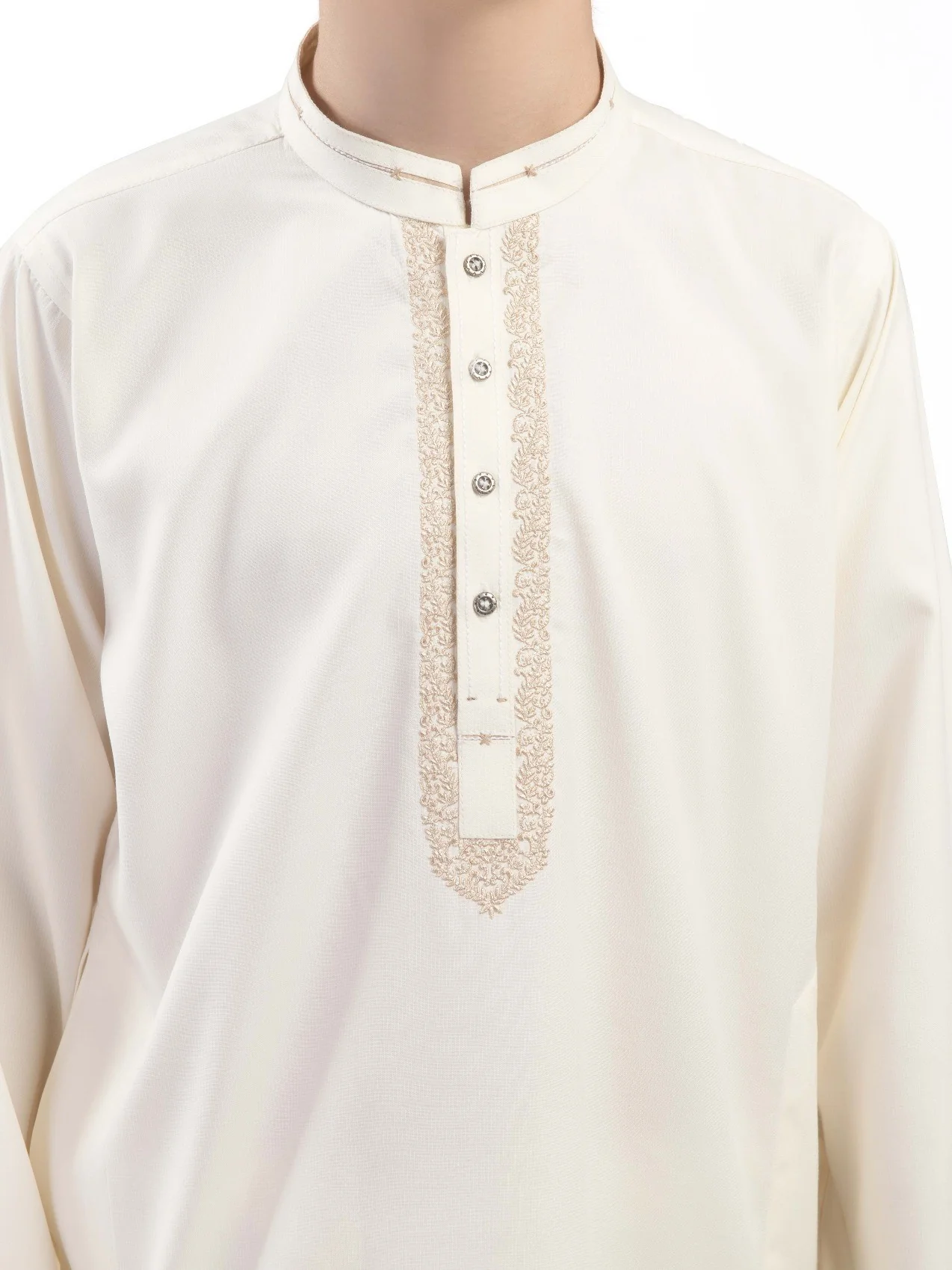 Embroidered Blended Shalwar Kameez - EBTKS21-3742 - Image 2