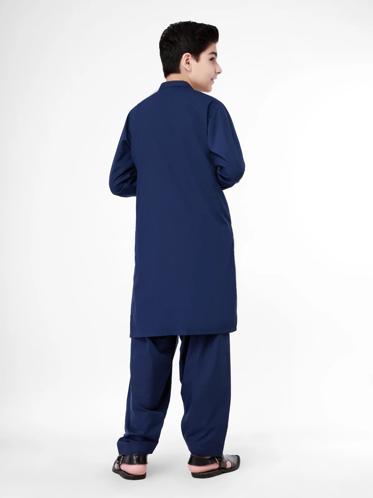 Embroidered Cotton Shalwar Kameez - EBTKS21-3745 - Image 2