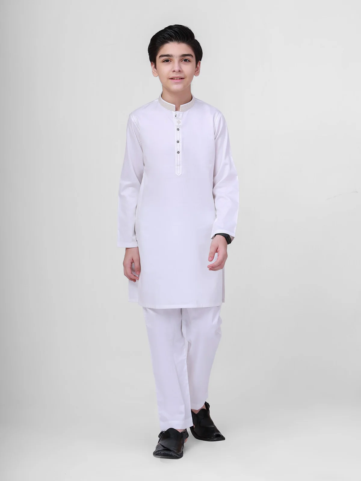 Embroidered Blended Shalwar Kameez - EBTKS21-3750